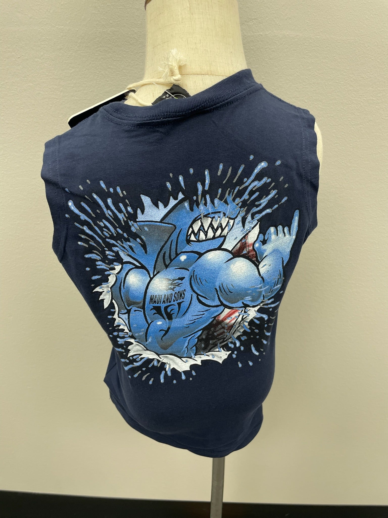 Boys Blue Tank Top