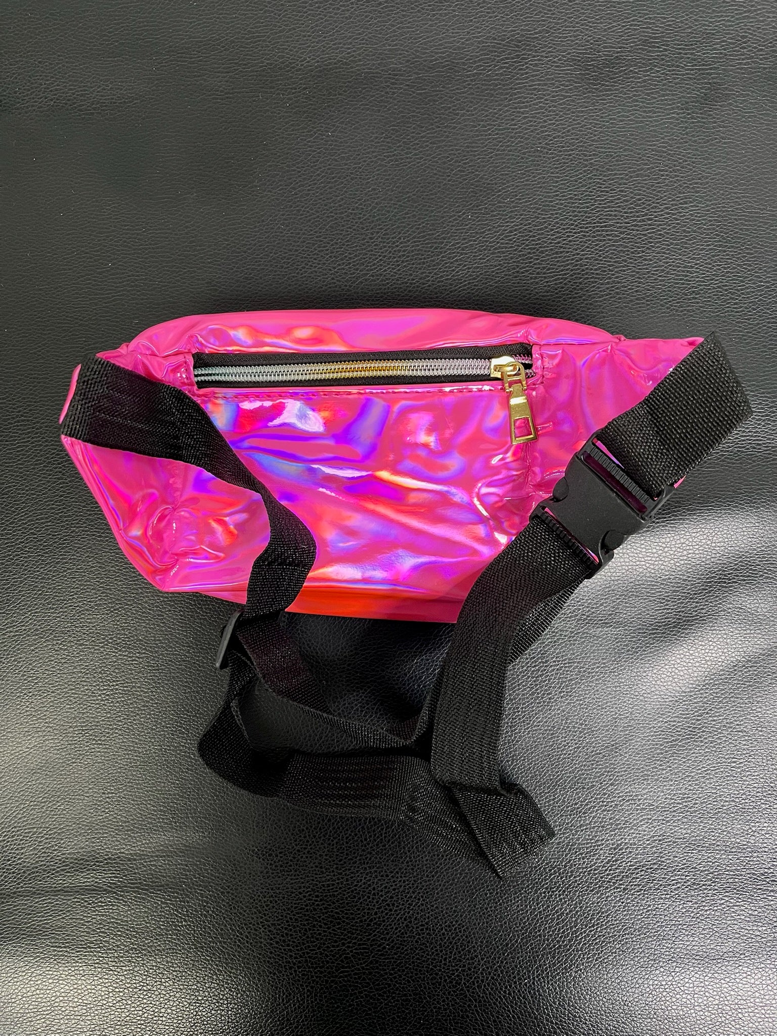 Pink Holographic Fanny Pack image 4
