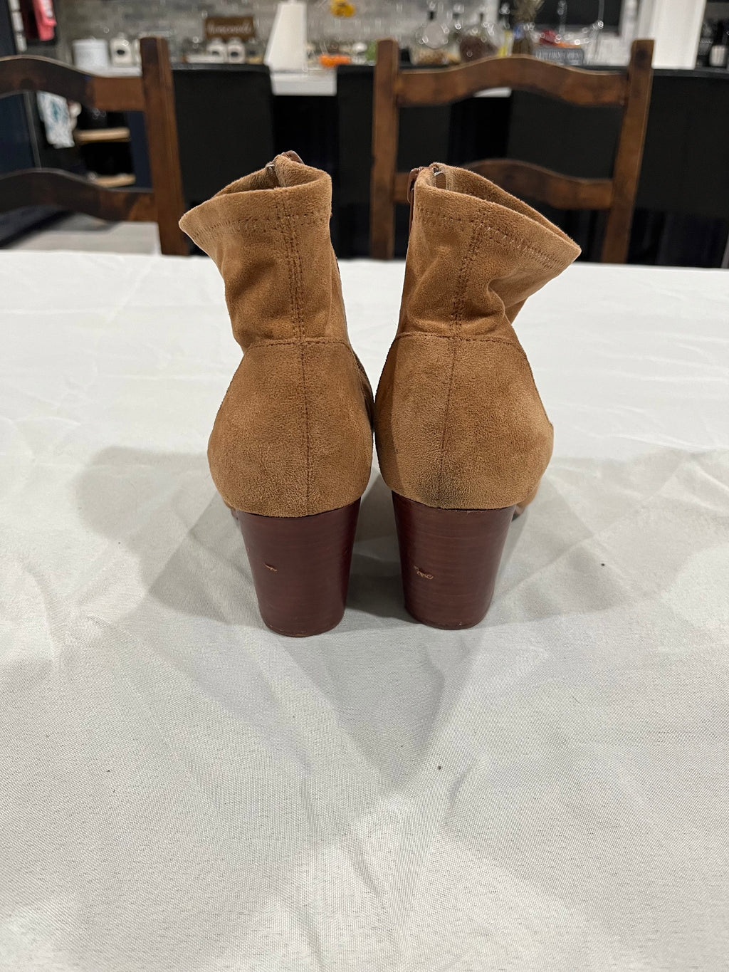 Brown Heeled Boots image 3