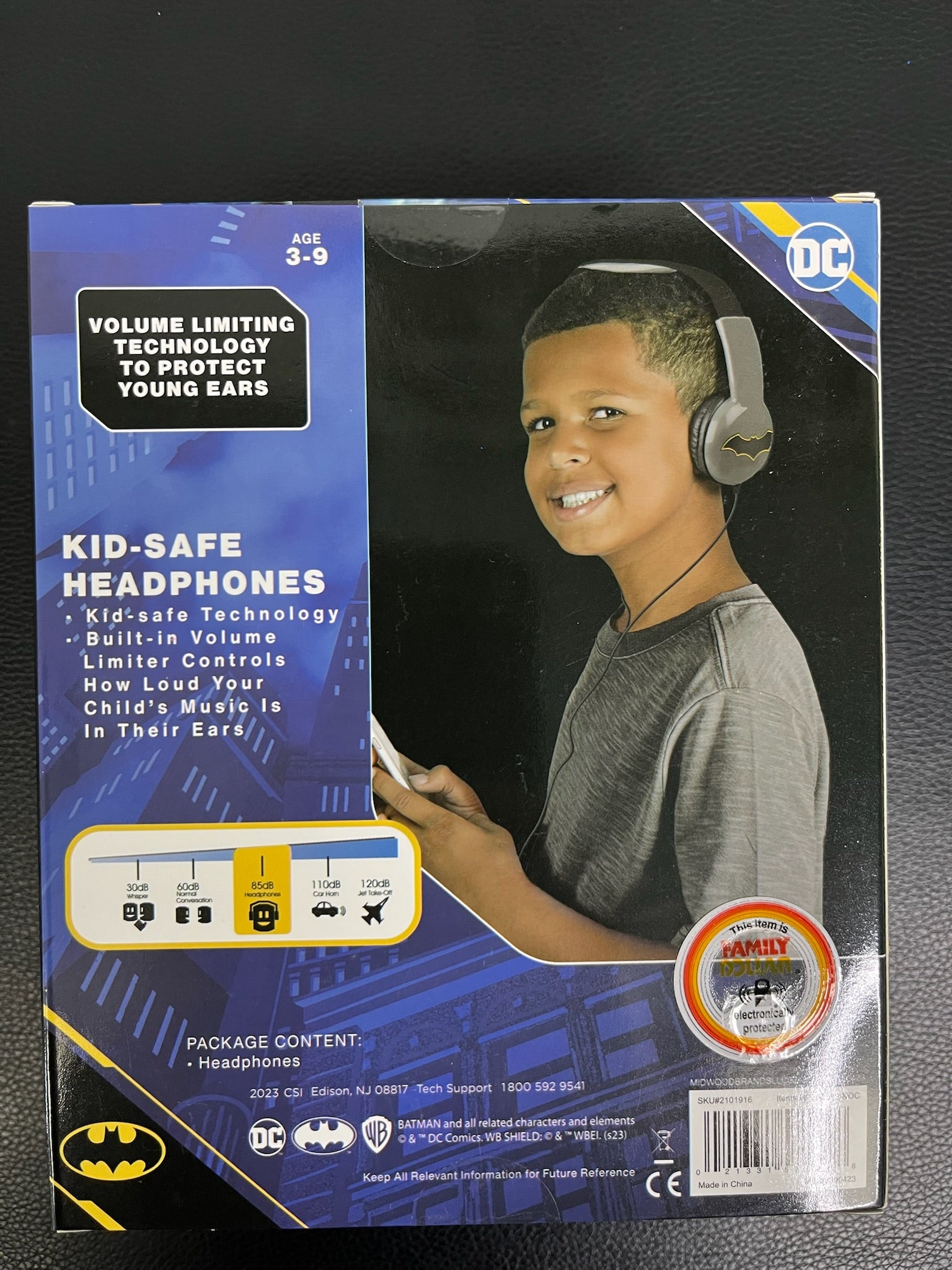 Batman Kid Safe Headphones image 1