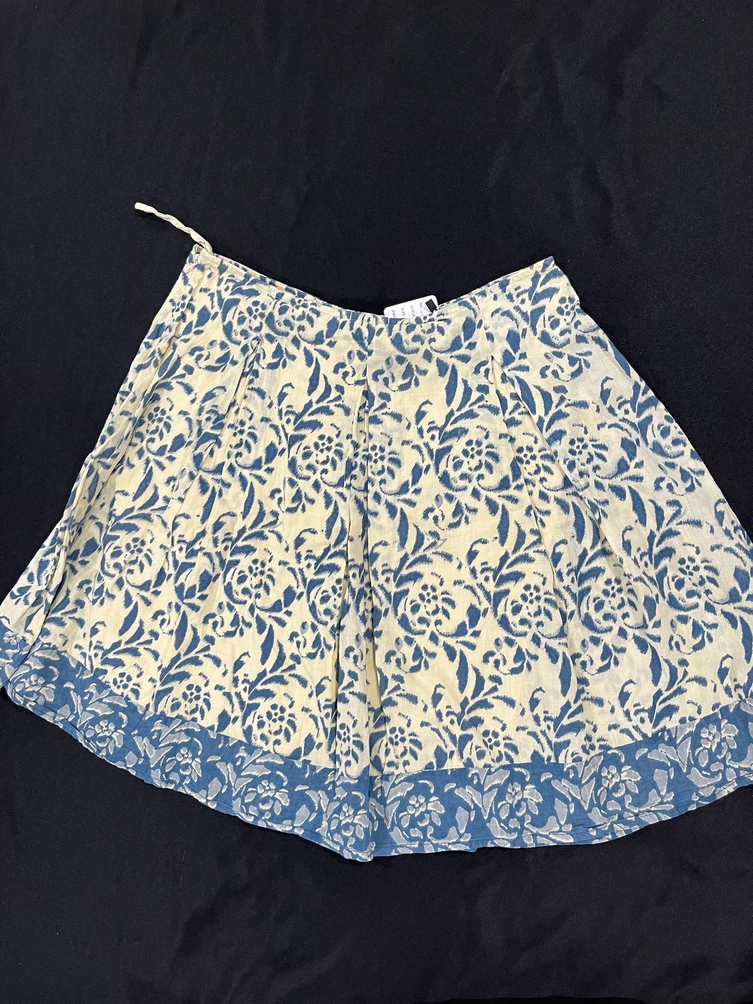 Women’s Blue Boho Skirt image 1