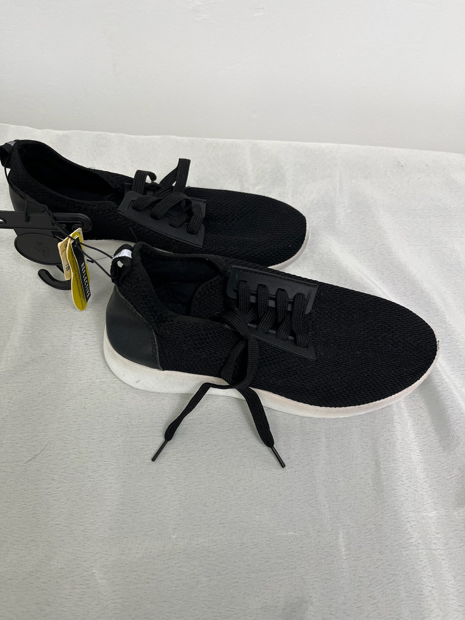 Women’s Black Slip On Sneakers image 1