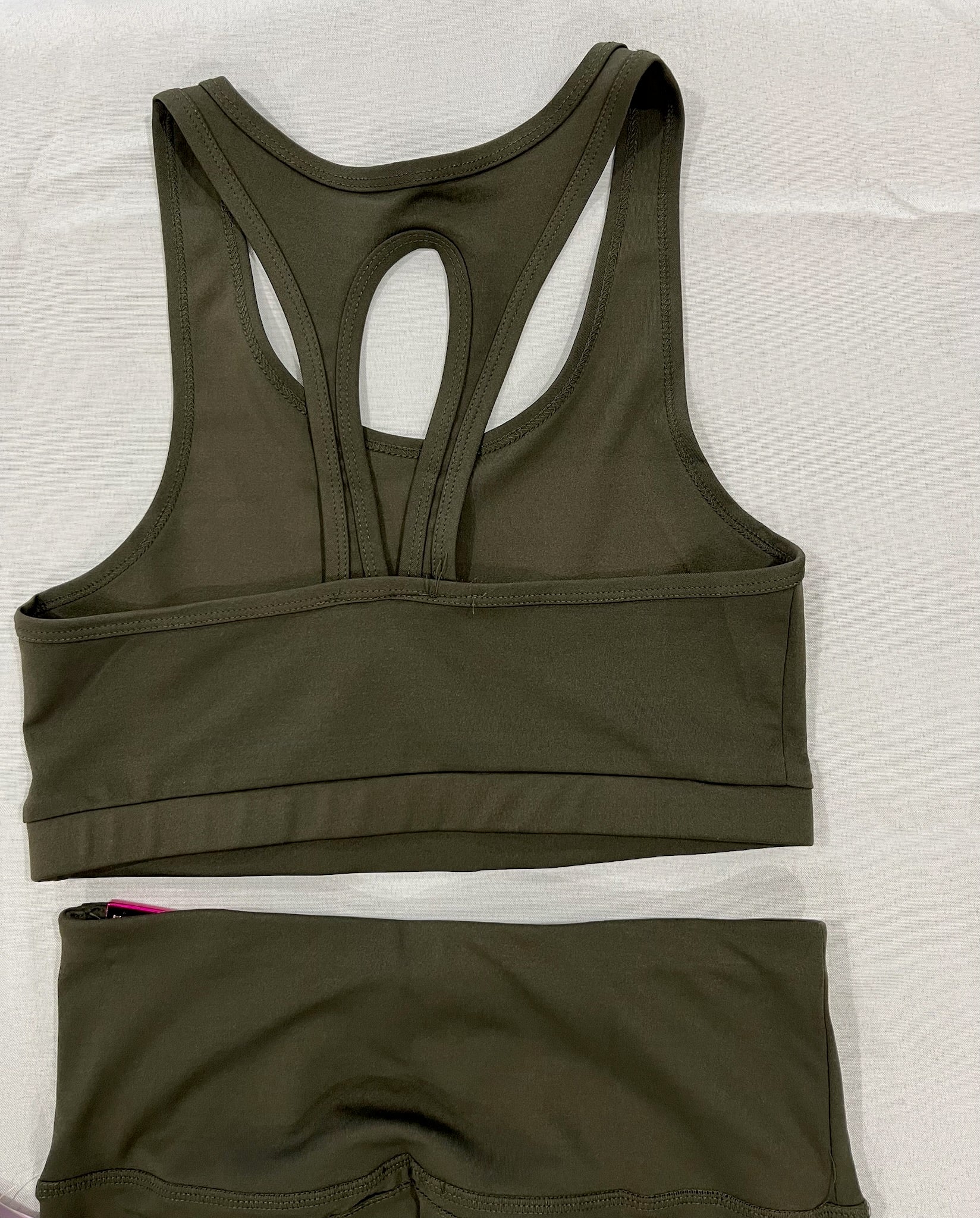 Women’s Solid Colored Two Piece Athletic Sets image 2
