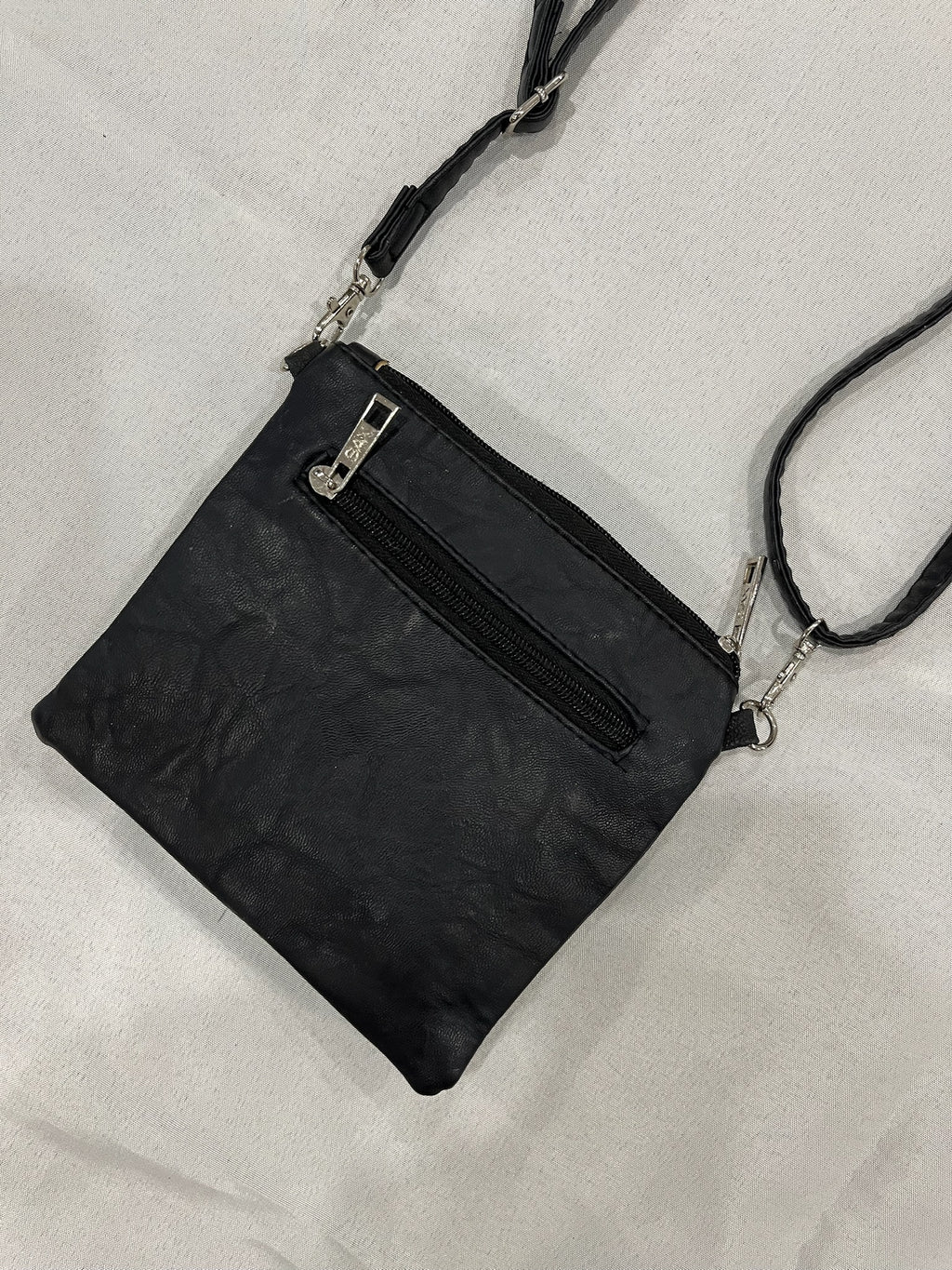 Vintage Black Flower Small Purse image 3