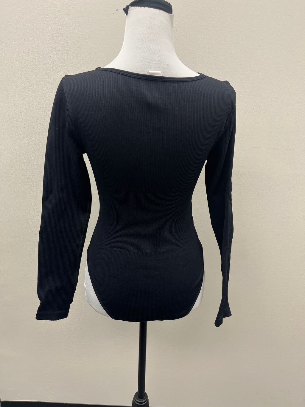 Used Women’s Black Long Body suit