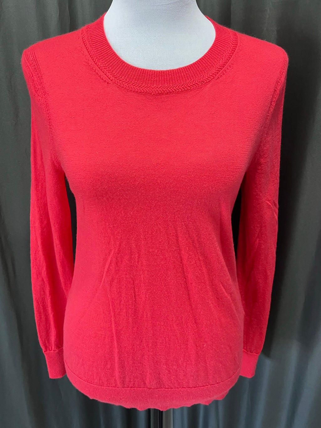 Red Knotted Long Sleeve image 0