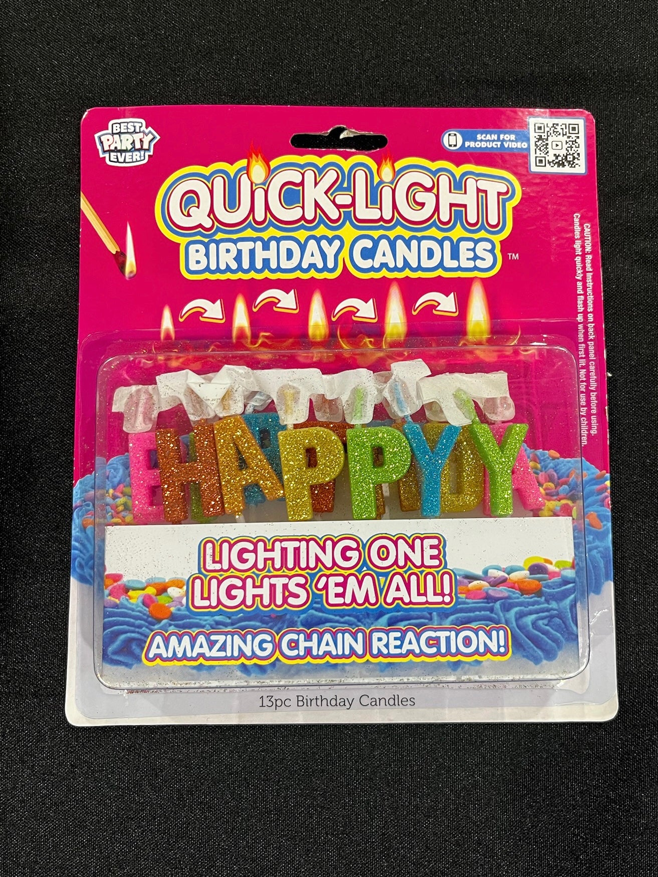 Happy Birthday Quick Light Candles image 0
