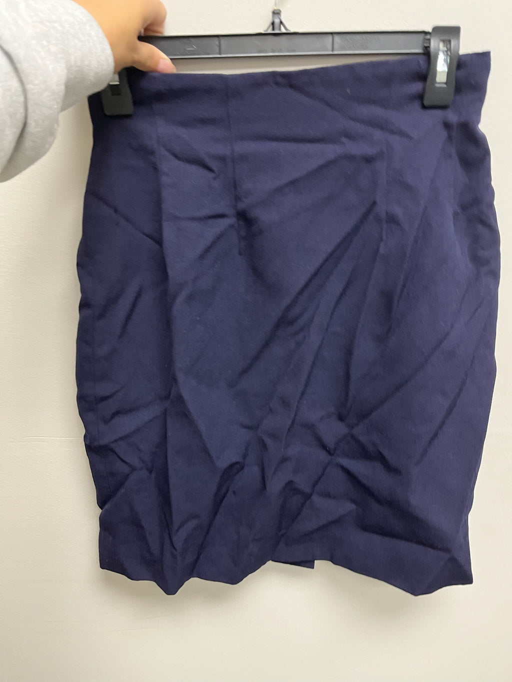 Women’s Blue Wool Skirt