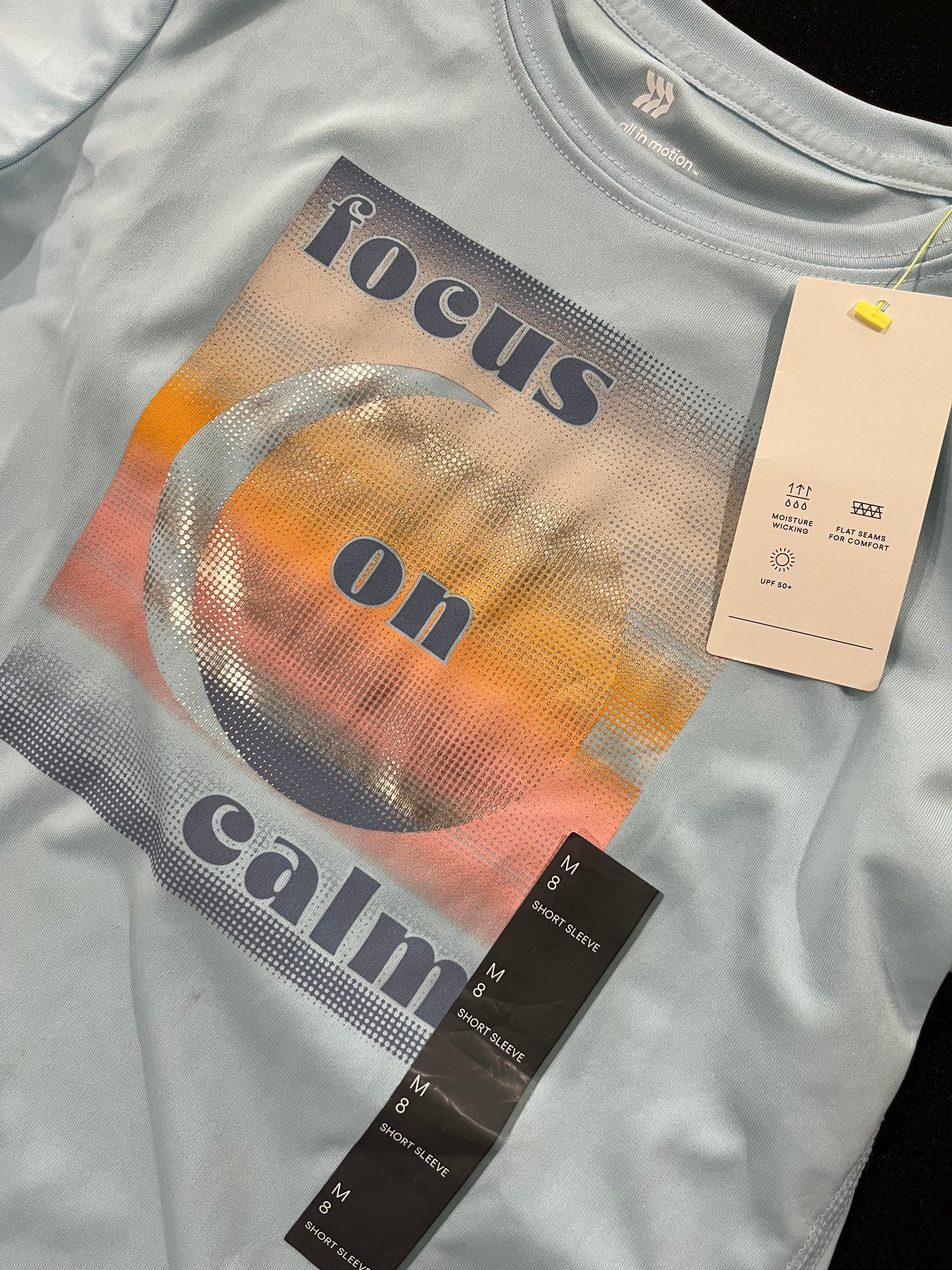 Light Blue Focus on Calm Shirt image 1