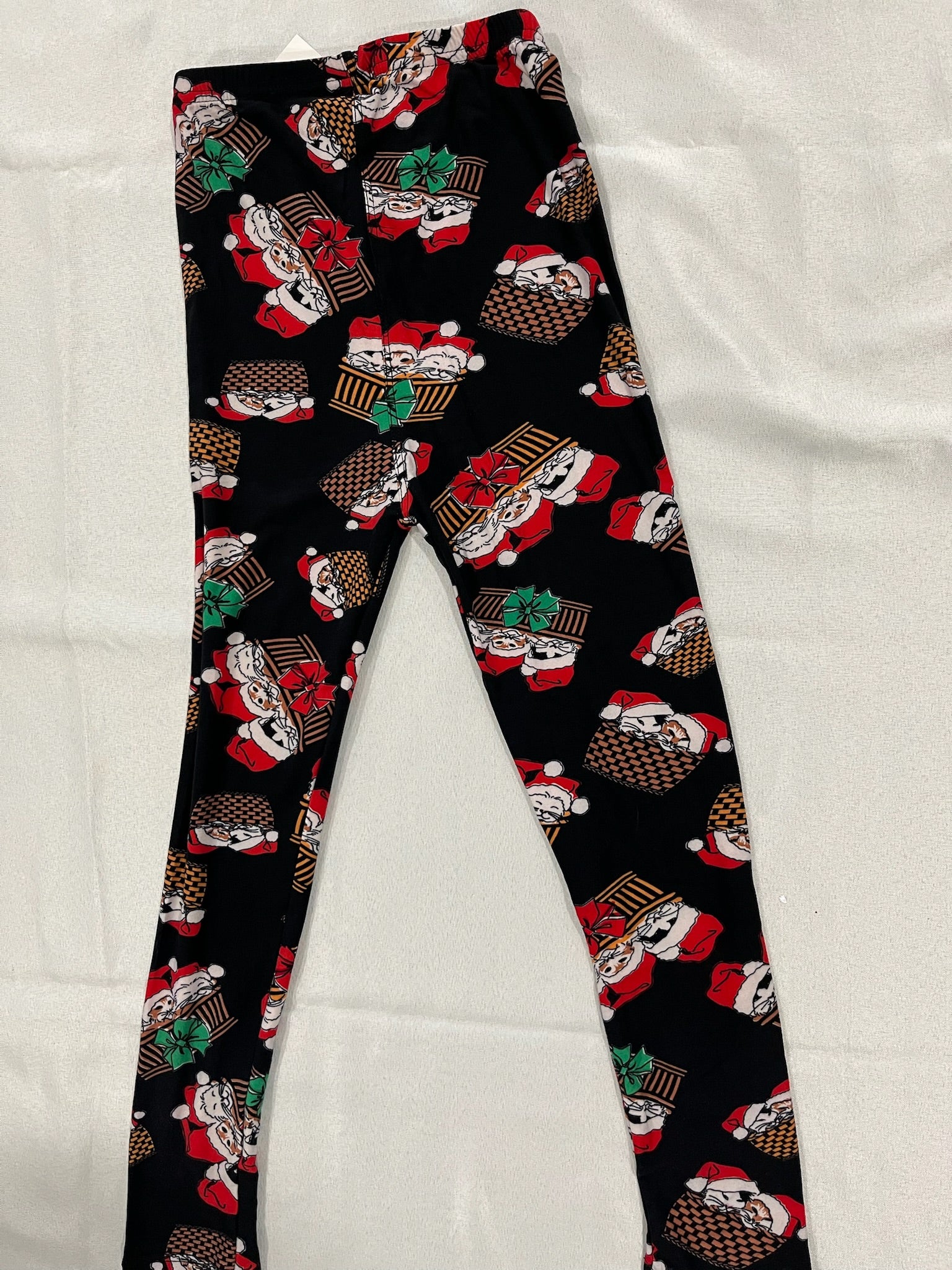 Girls Christmas Leggings image 2