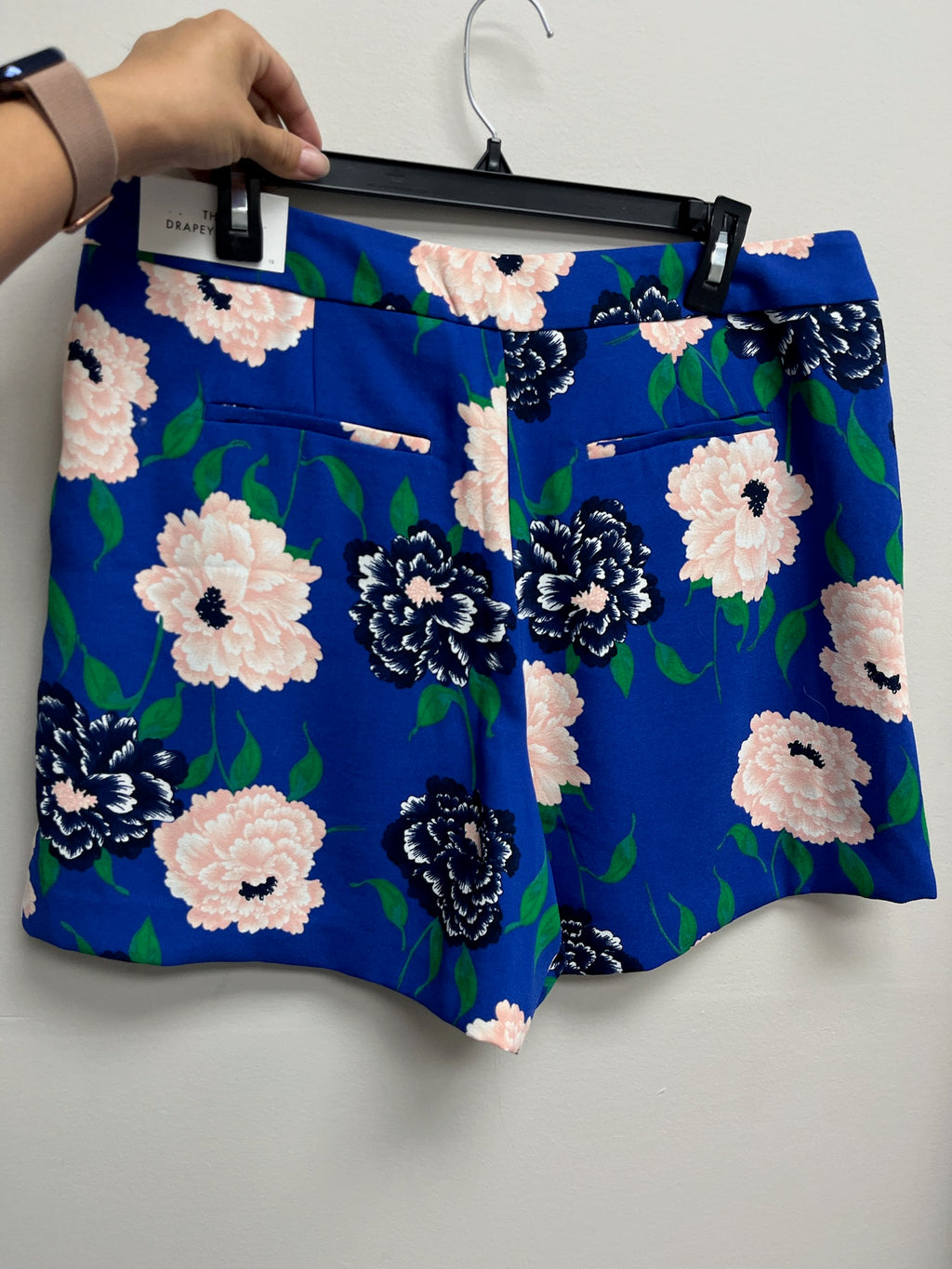 New Women’s Blue Floral Shorts