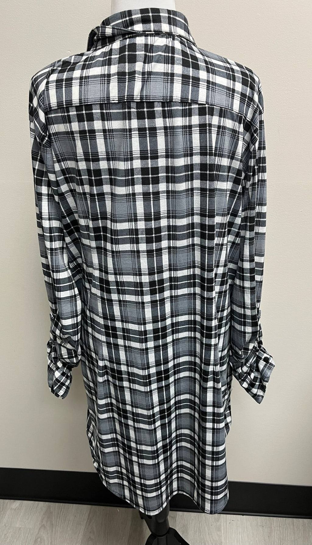 Women’s Black Flannel Dress