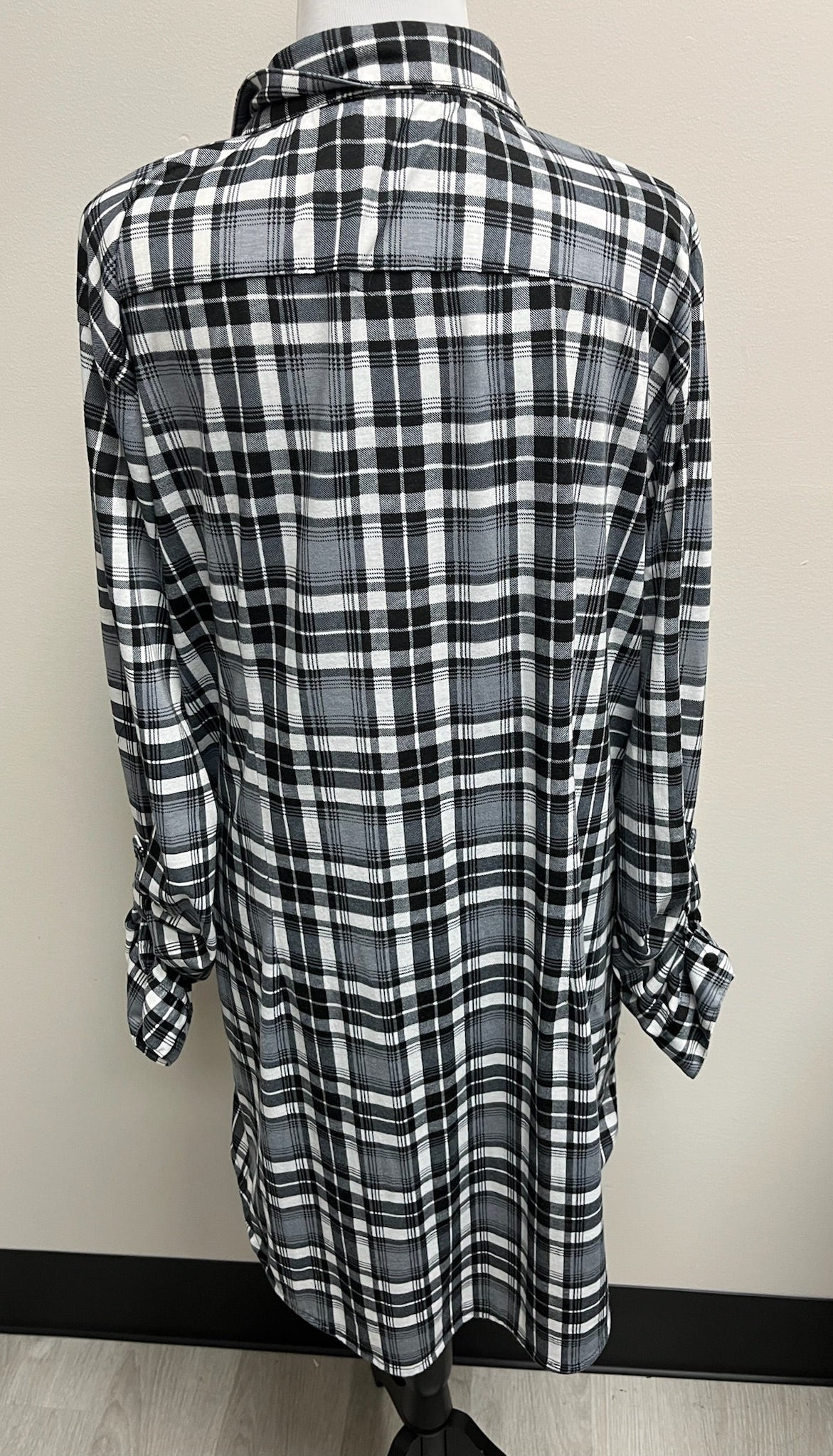 Women’s Black Flannel Dress
