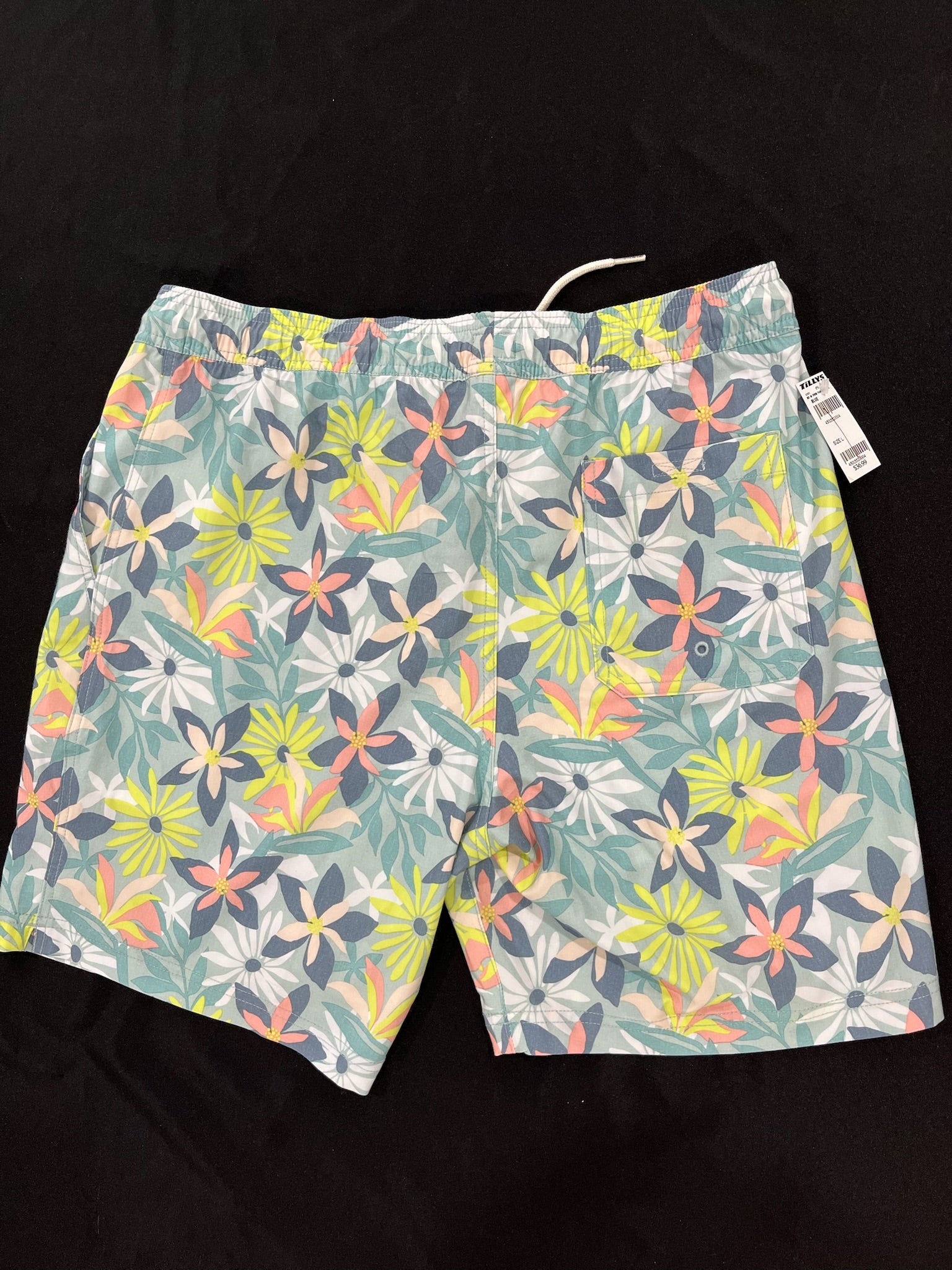 Men’s Floral Swim Shorts image 3