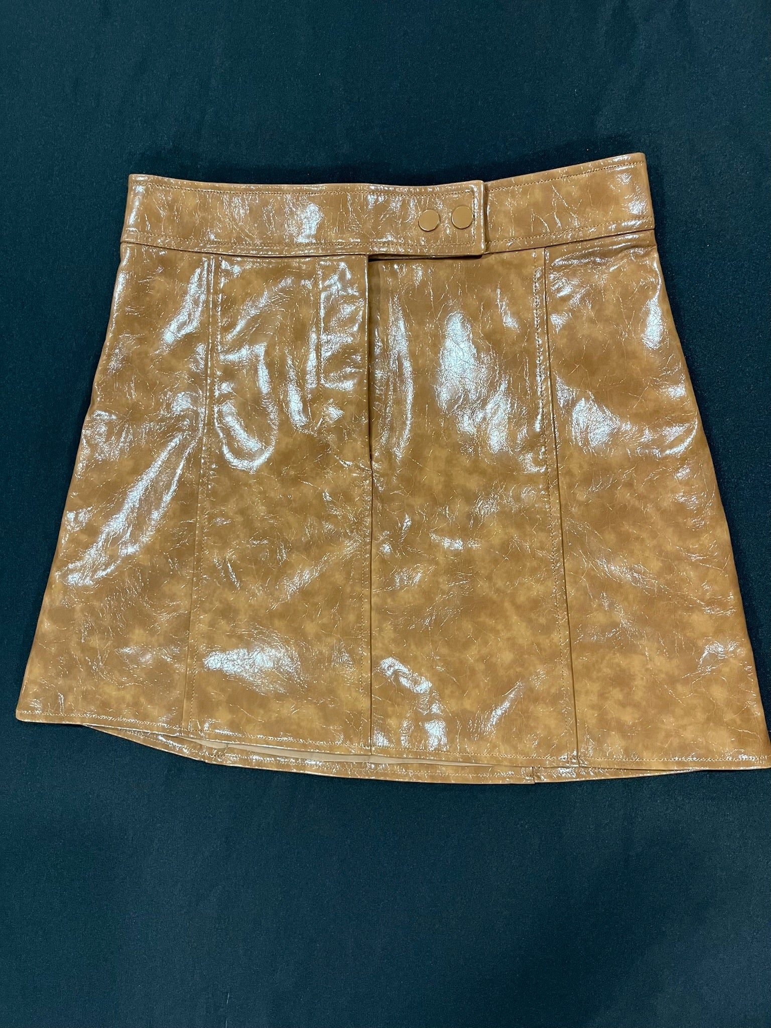 Women’s Vegan Friendly Brown Skirt image 0