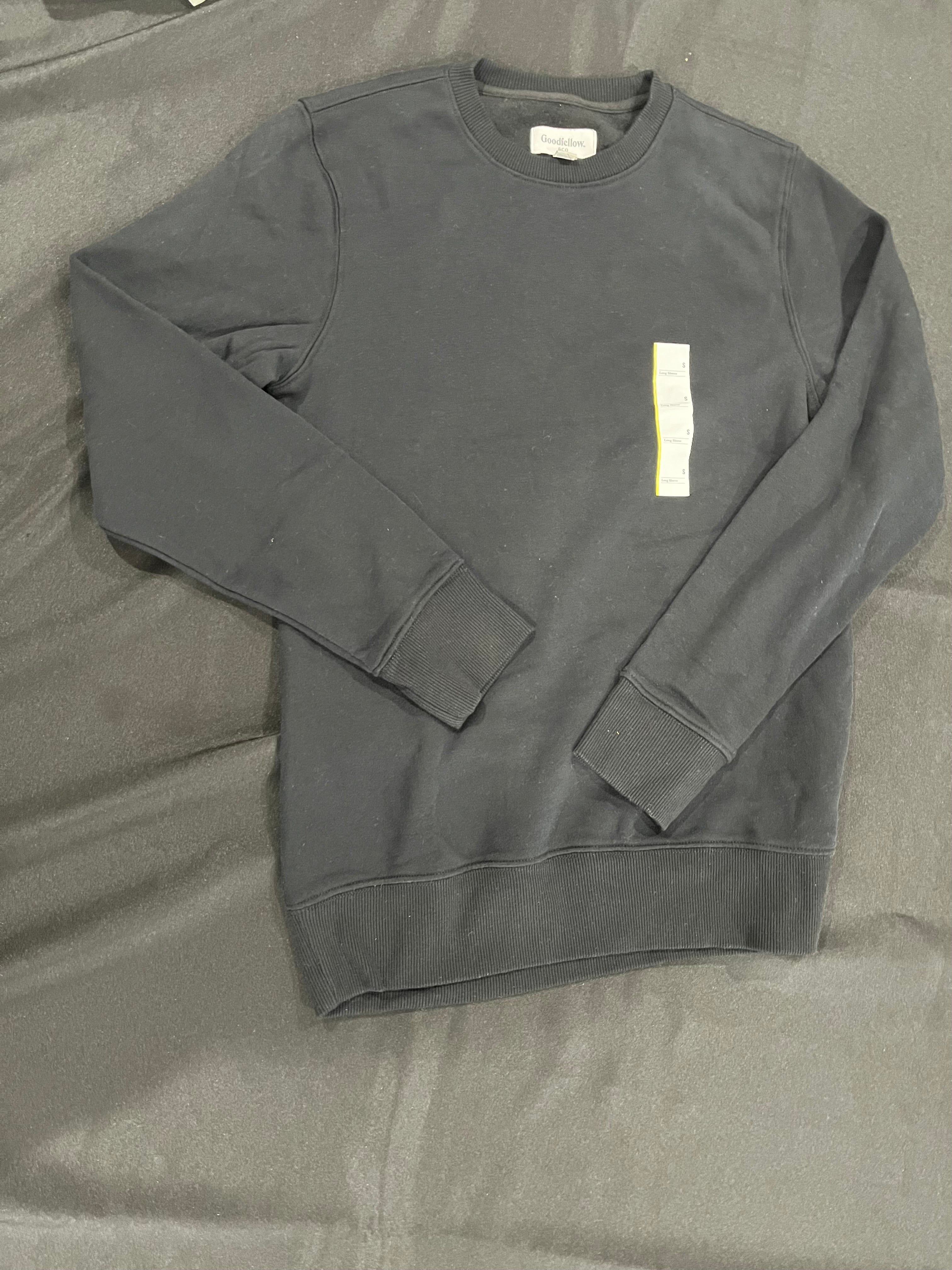 Black Crewneck Sweater image 1