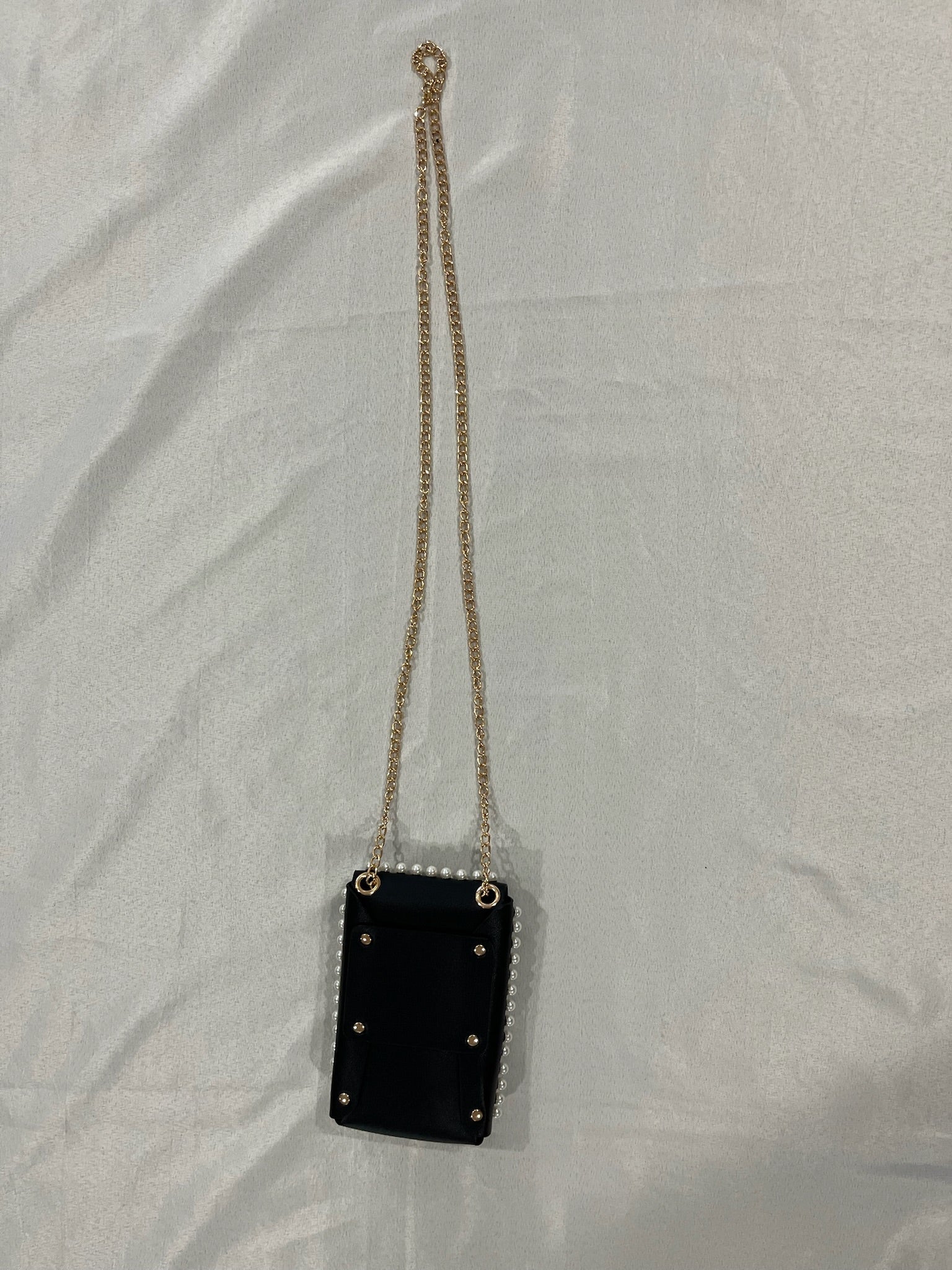 Black Pearl Crossbody phone bag image 3