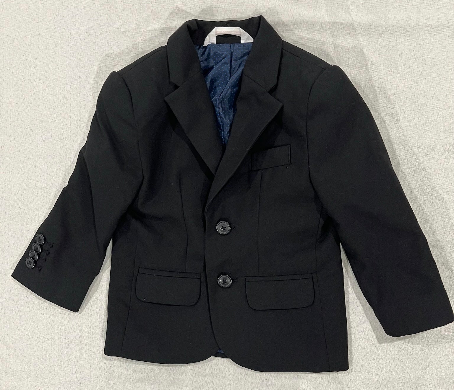Boys Black Blazer image 0