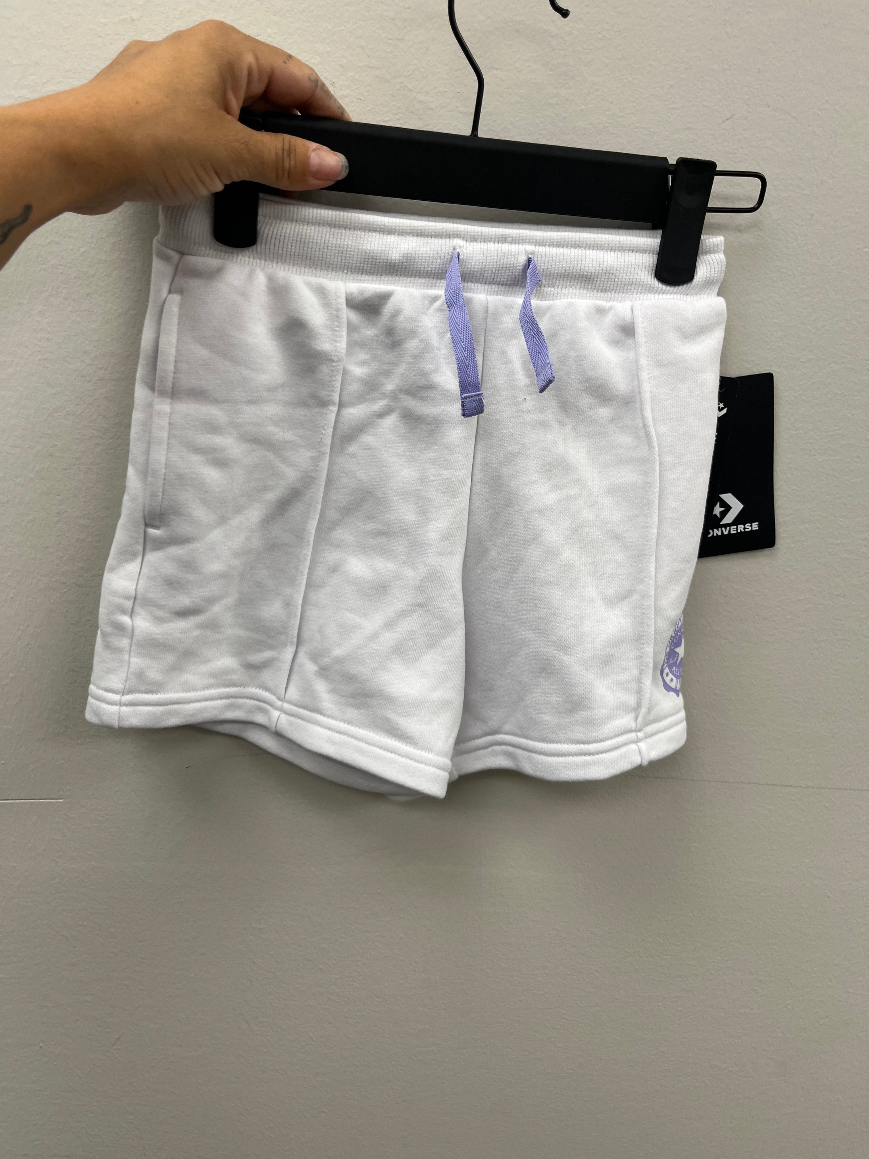 New Girls White Shorts