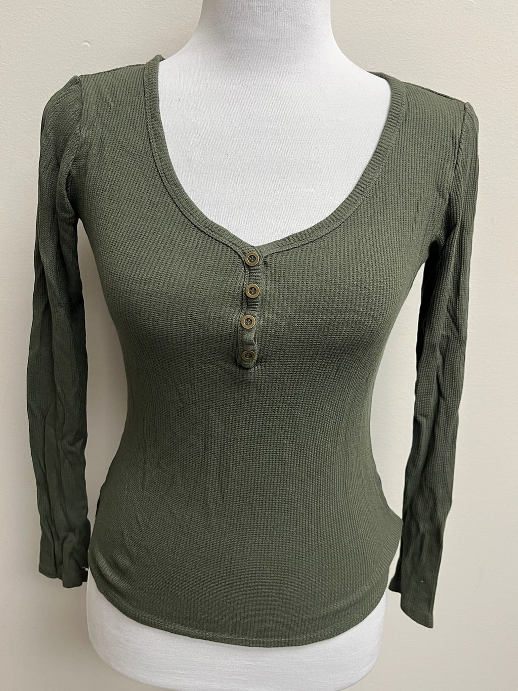 Women’s Green Long Sleeve Shirt