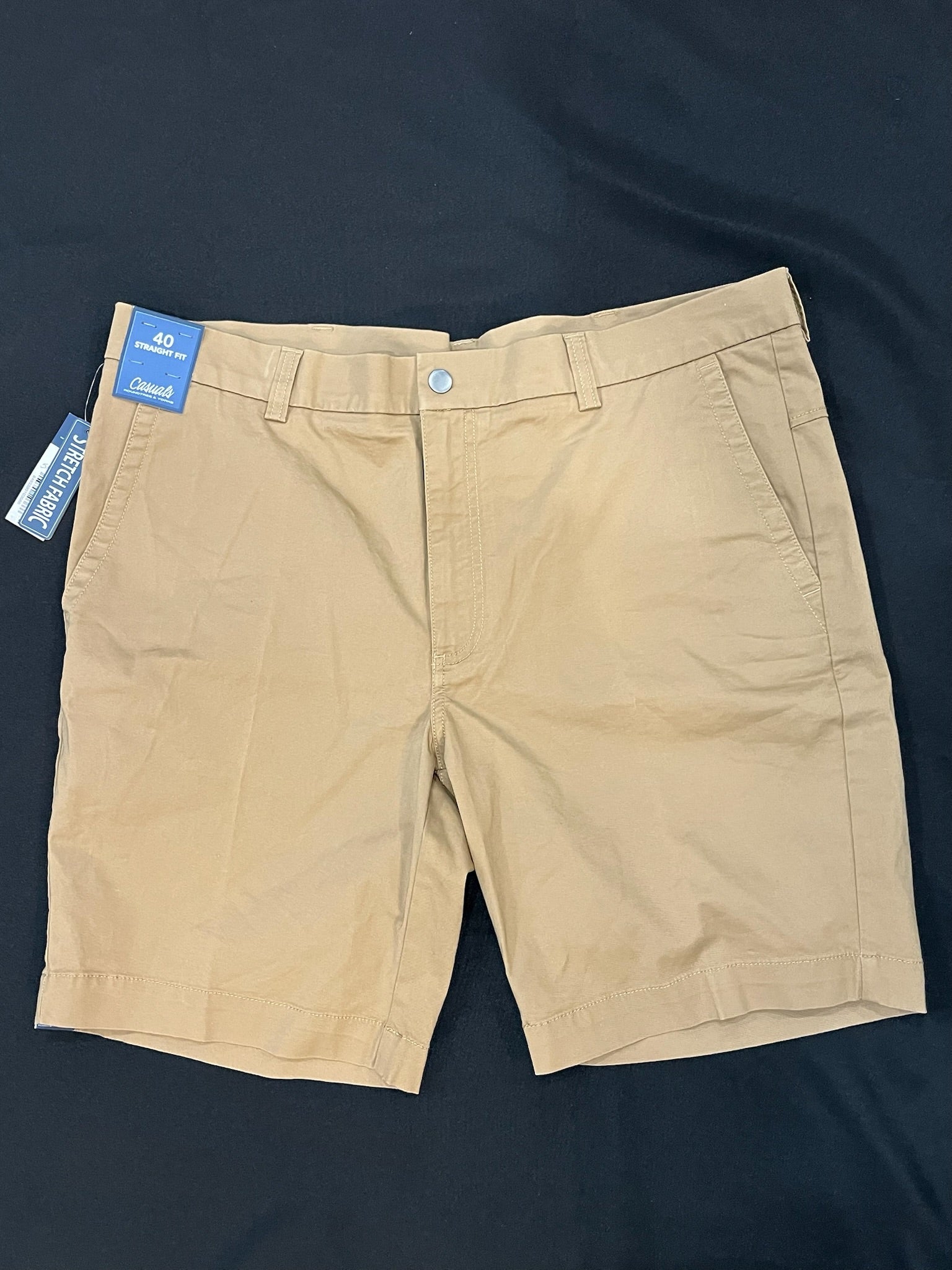 Men’s Khaki Shorts (Snap Button) image 2
