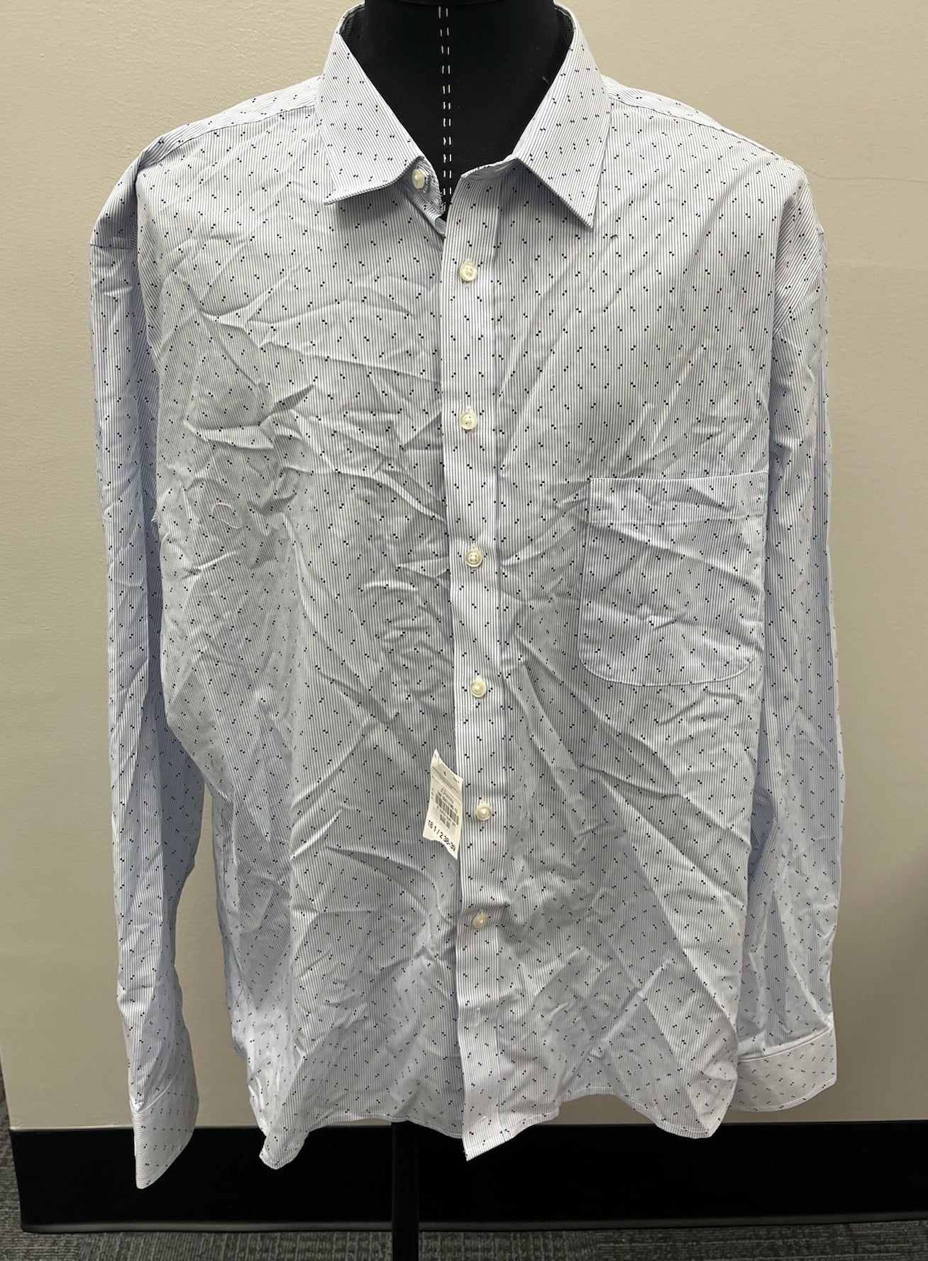 New Men’s Button Up Long Sleeve Shirt