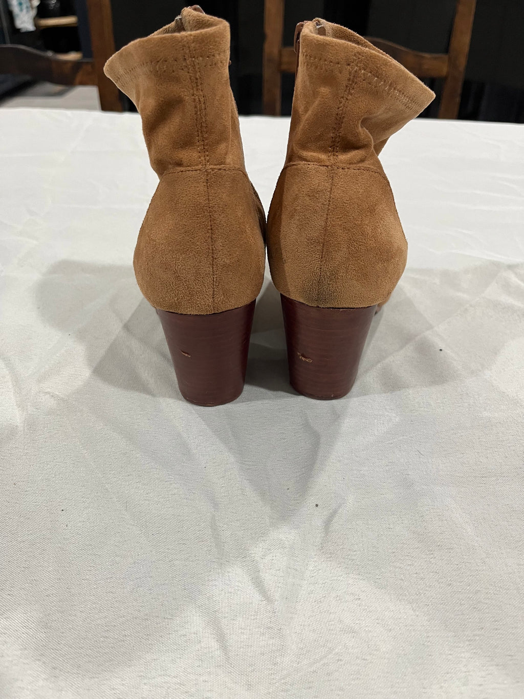 Brown Heeled Boots image 4