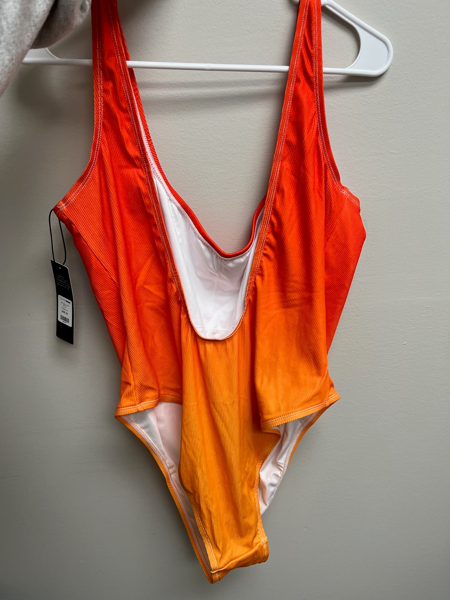 Women’s Orange Bathing Suit