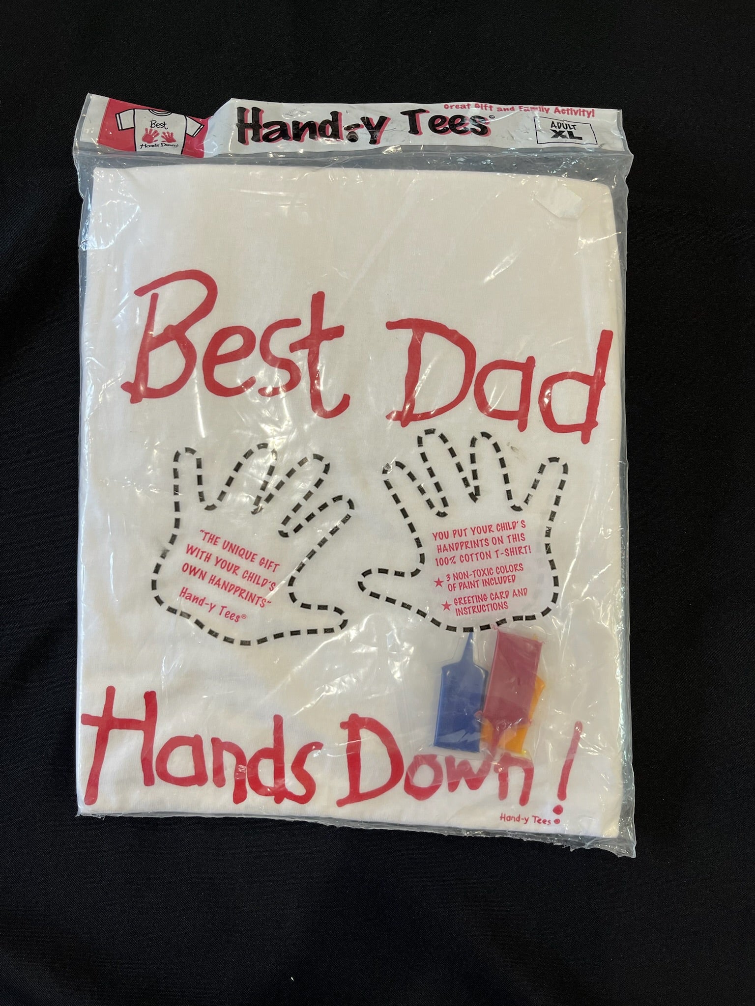 Men’s Best Dad Hands Down Paint Shirt