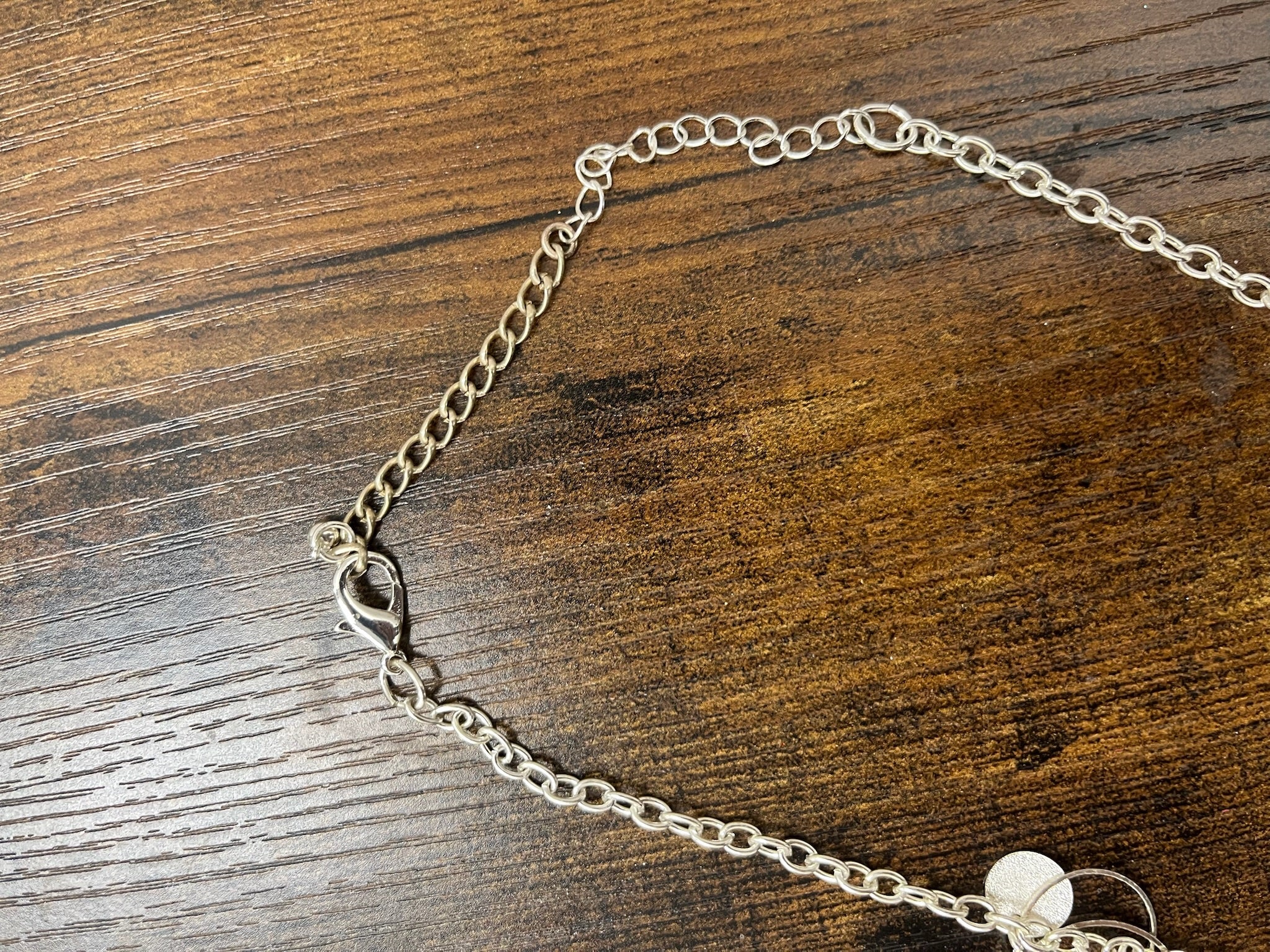 Used Silver Necklace