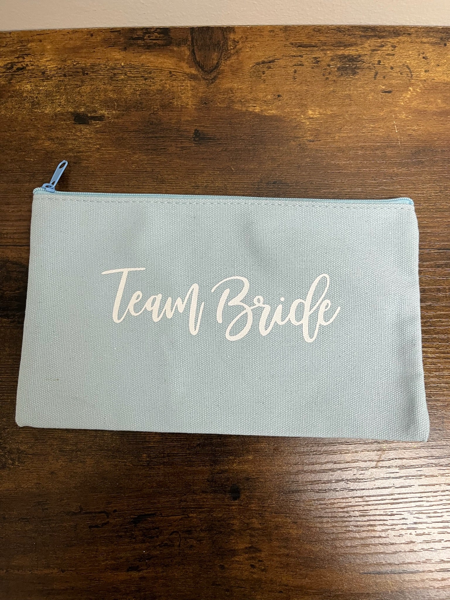 Used Team Bride Cosmetic Pouch