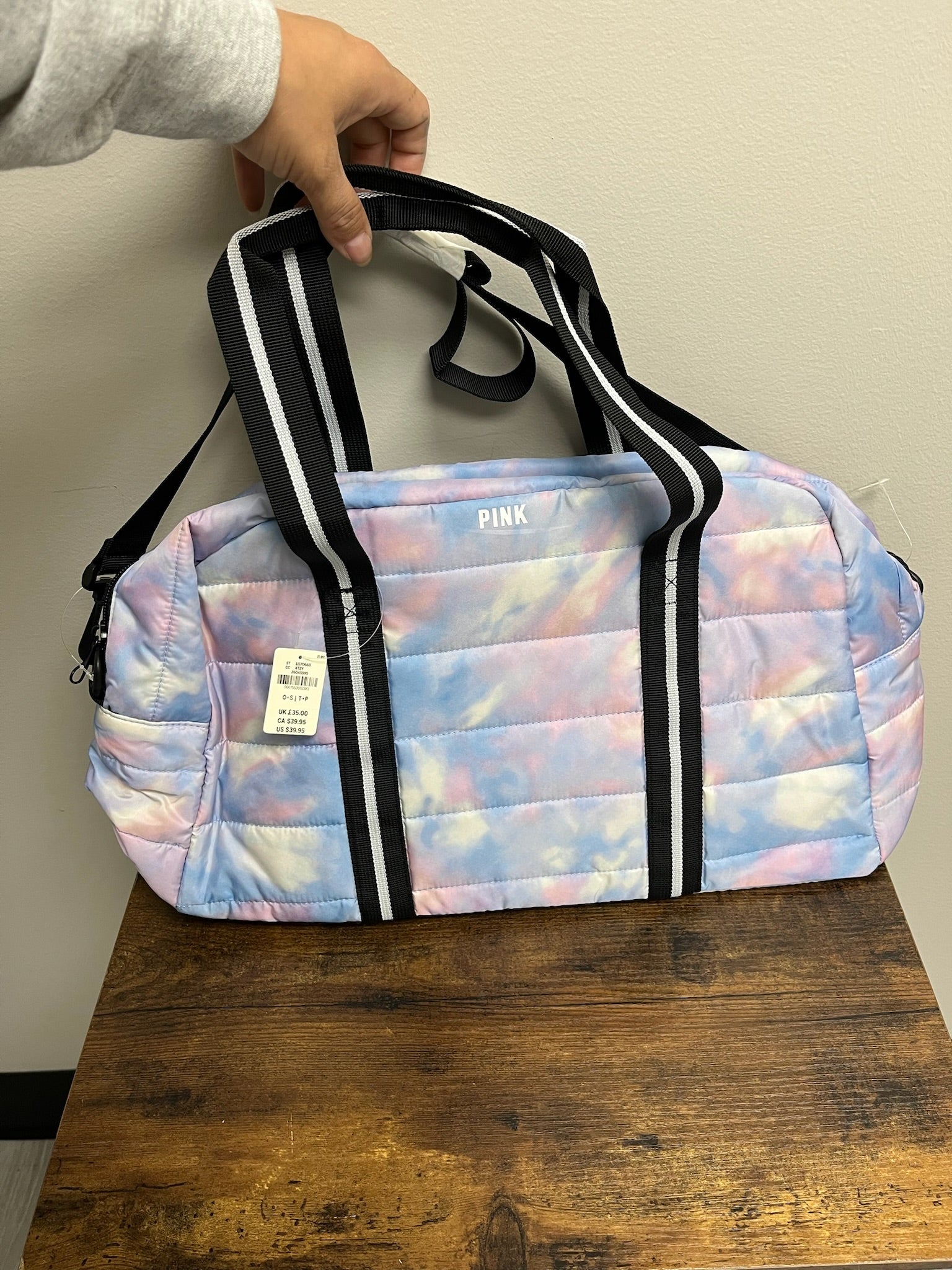 Rainbow Cloud Duffle Bag