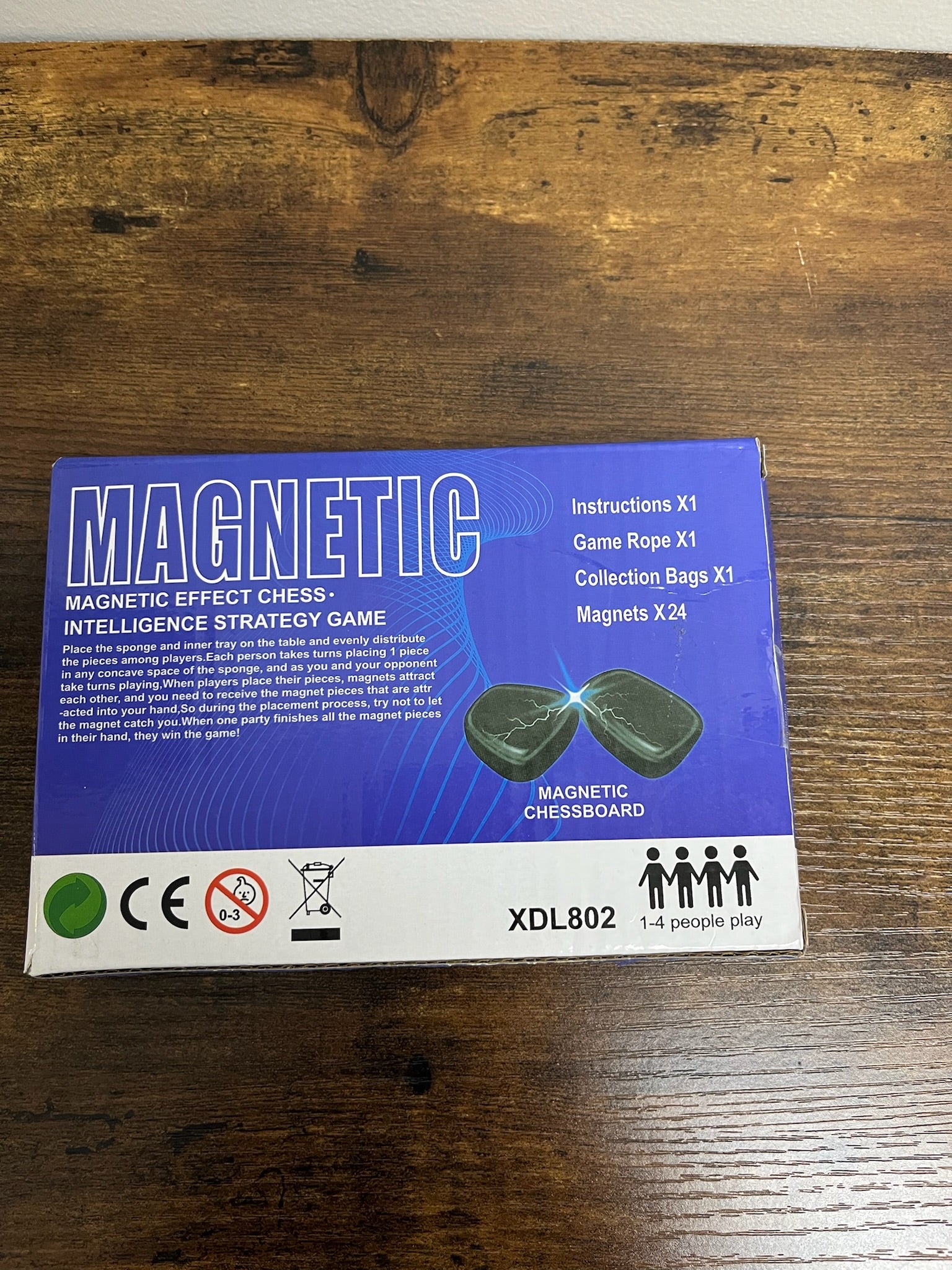 Magnetic Chessboard Game