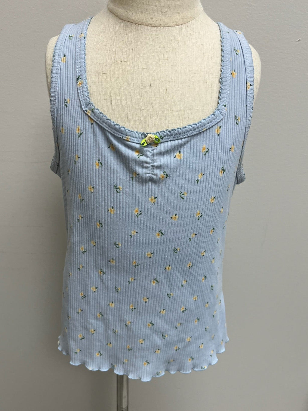 Used Girls Floral Tank Top