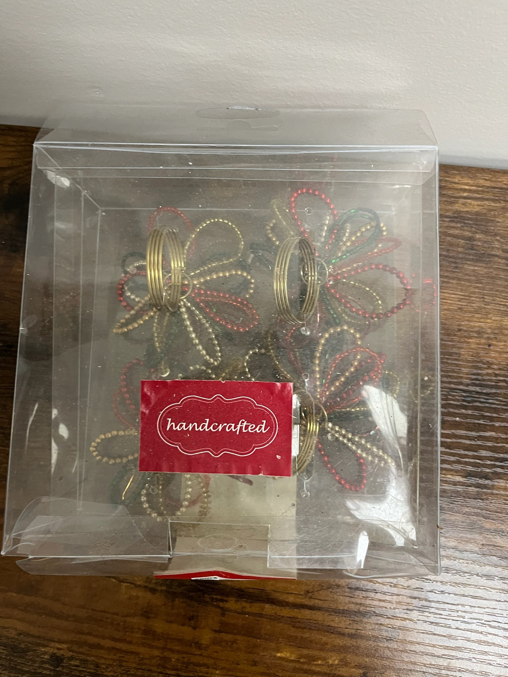 4 Piece Christmas Napkin Holders