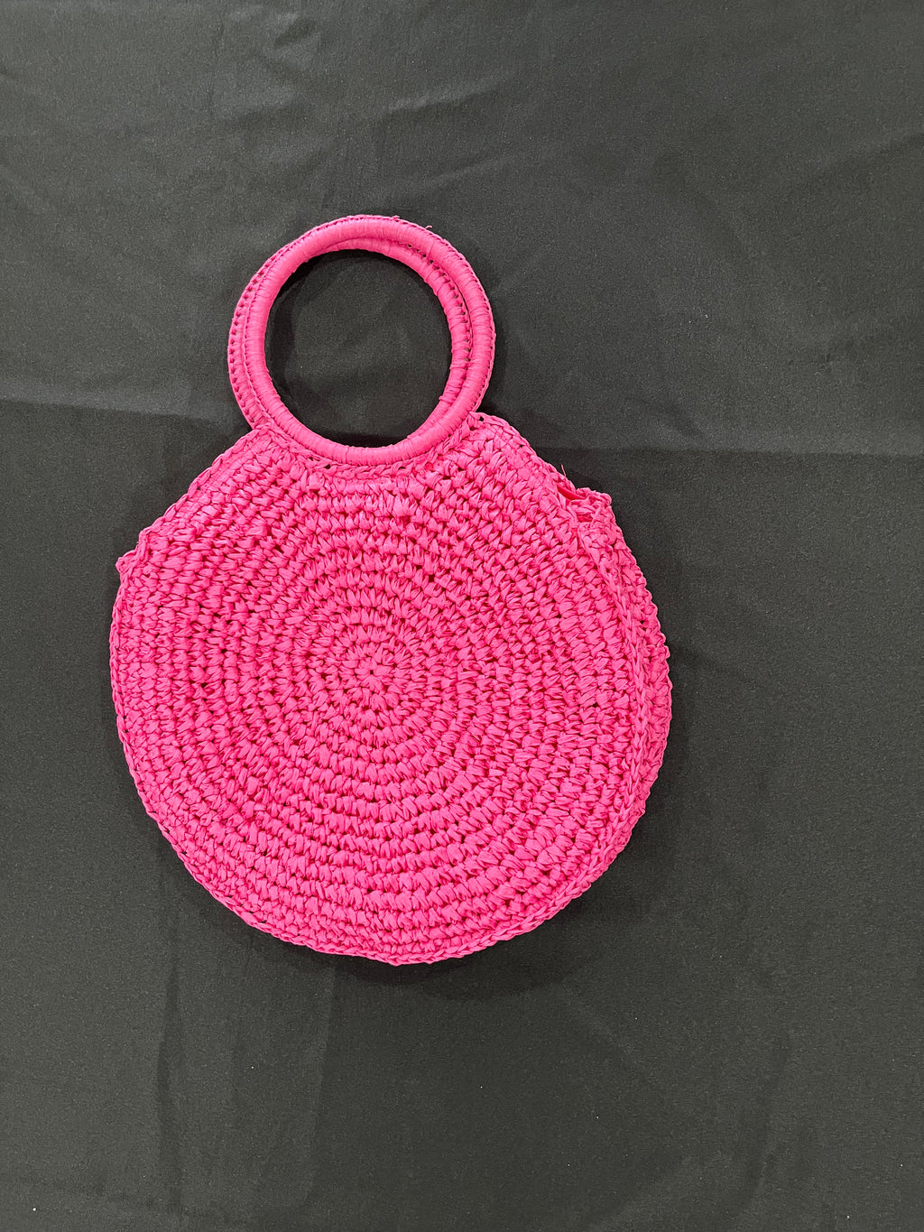 Pink Woven Purse image 1