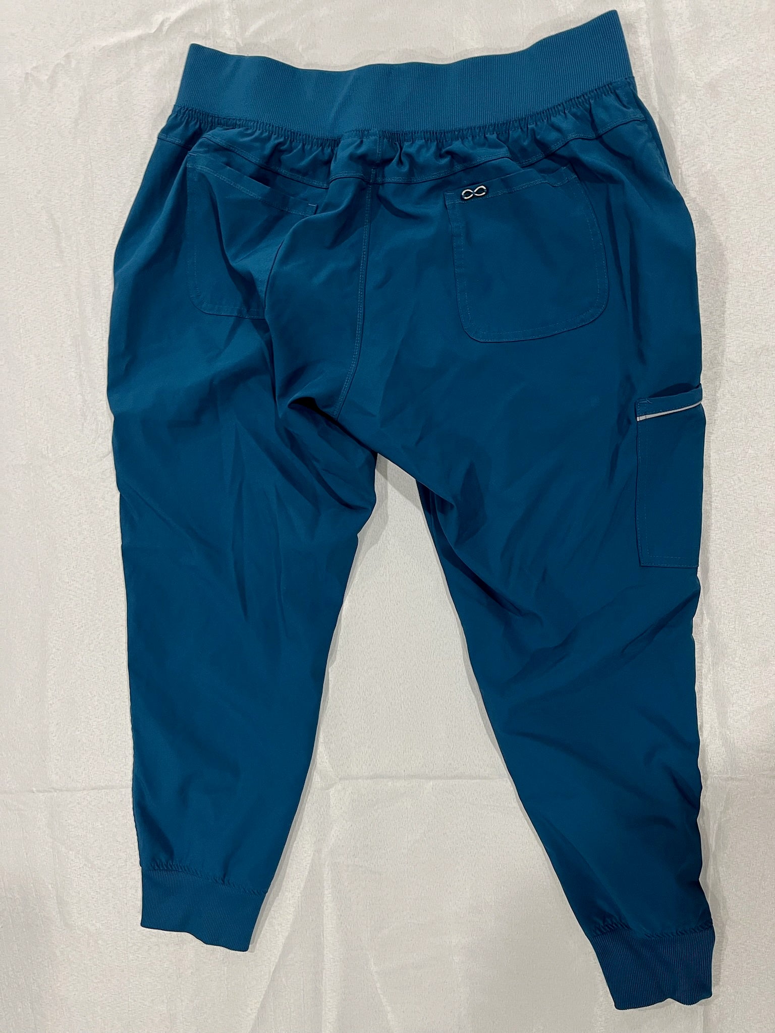 Women’s Blue Work Pants image 1