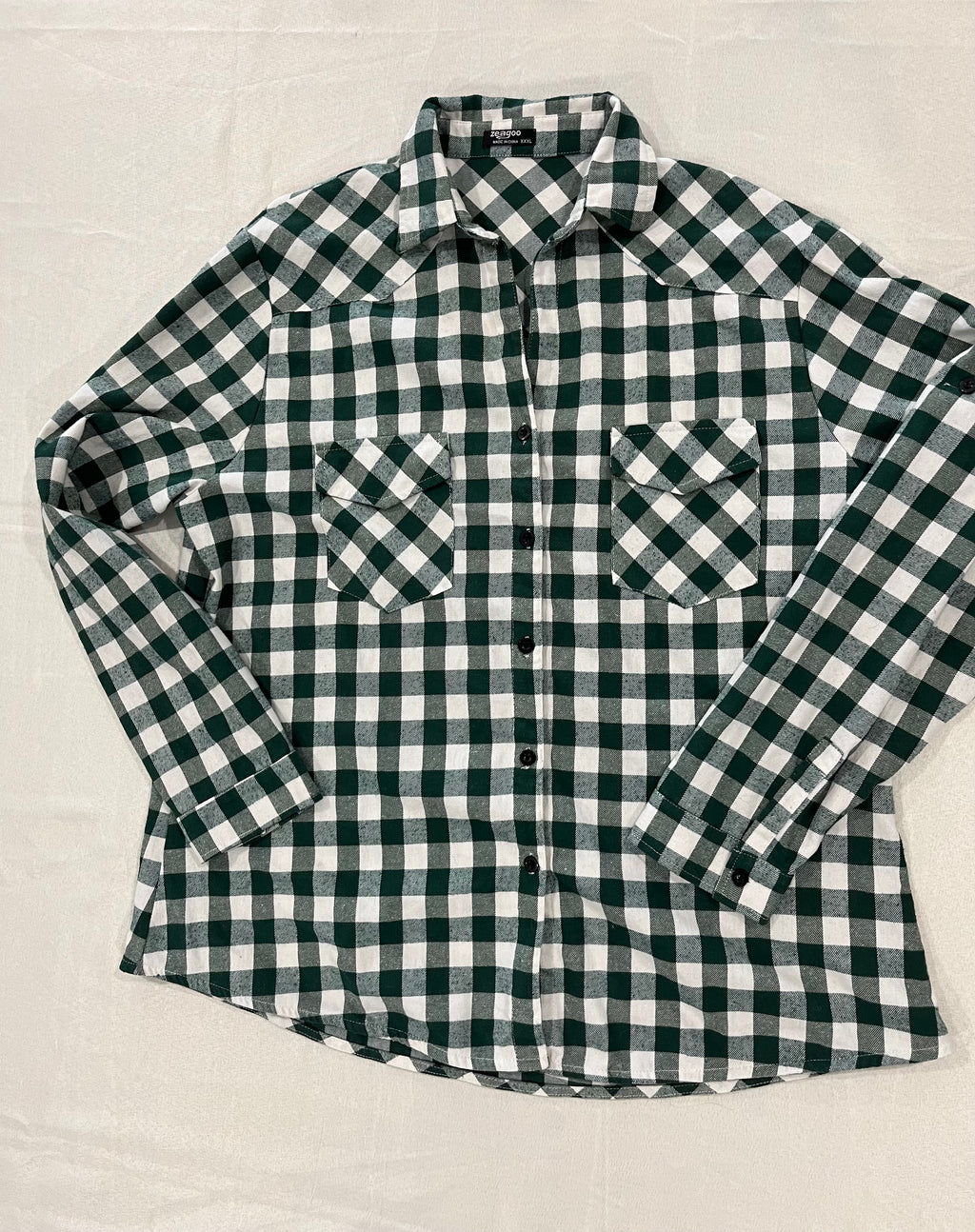 Green Flannel Shirt image 0