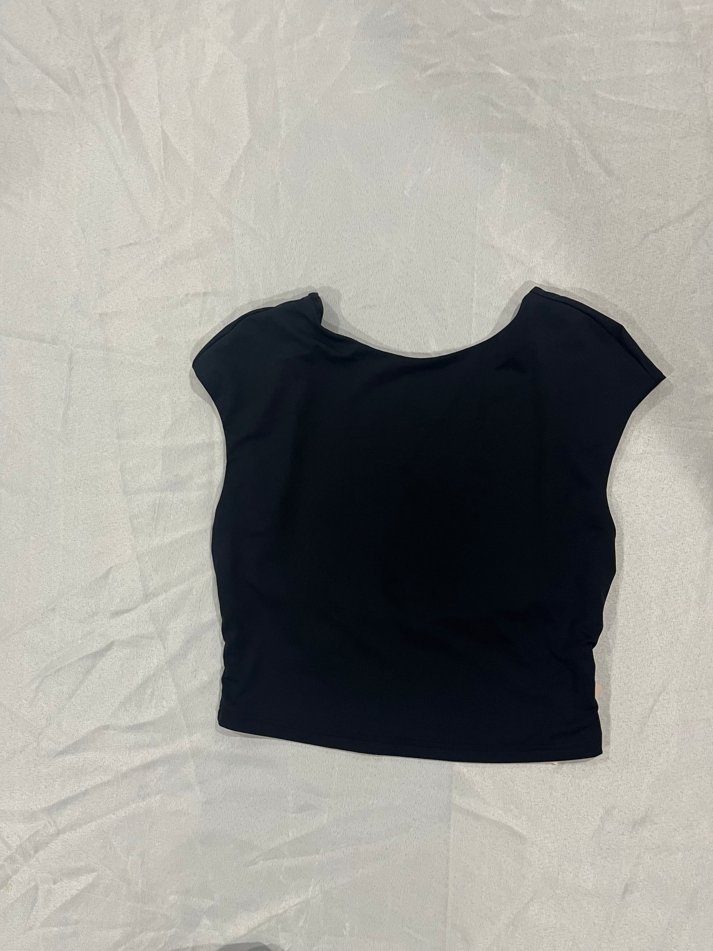 Black Crop Top image 0