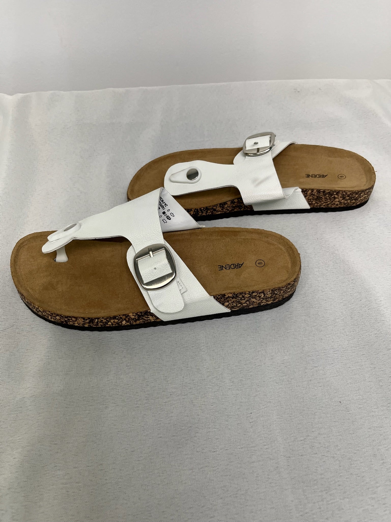 Women’s White Sandals image 2