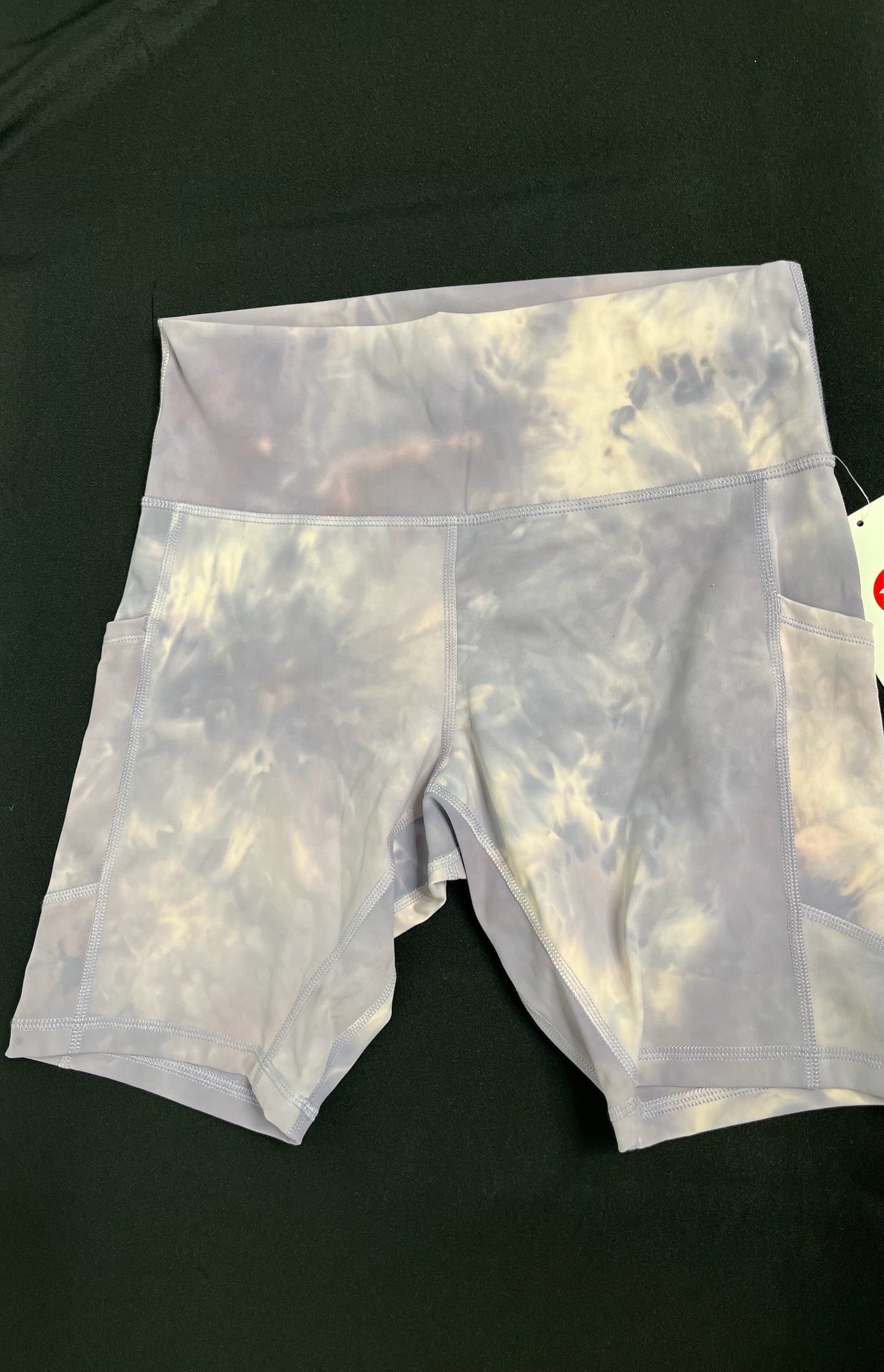 Women’s Tie Dye Exercise Shorts image 0