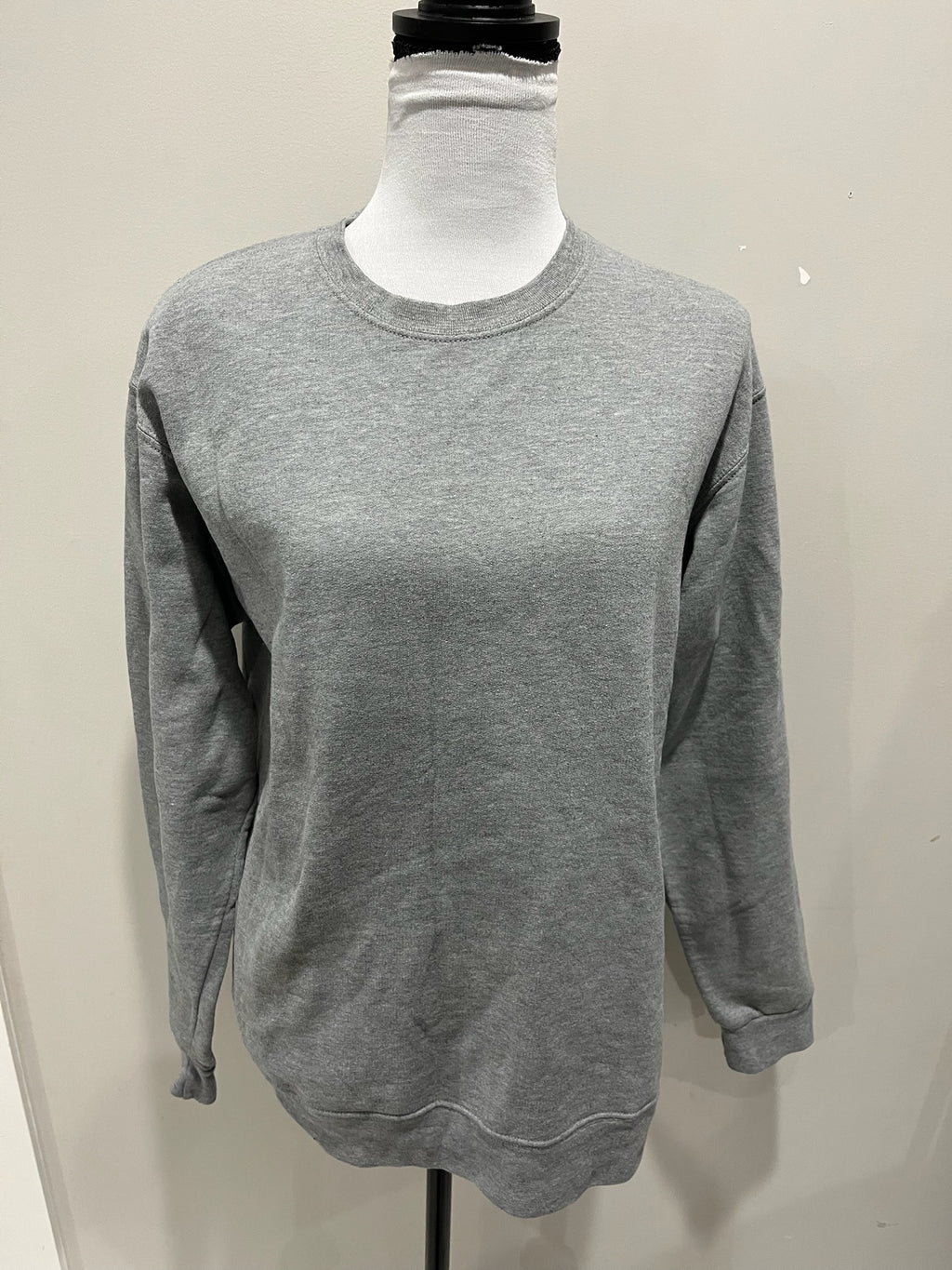 Women’s Grey Crewneck Sweater image 0