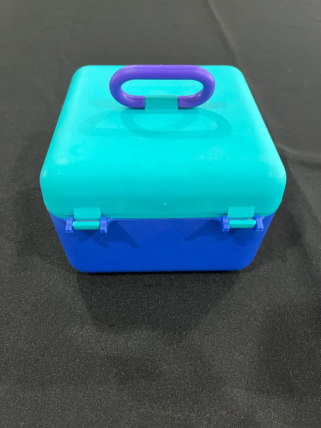 Small Square Plastic Organizer Case With Removable Tray image 2