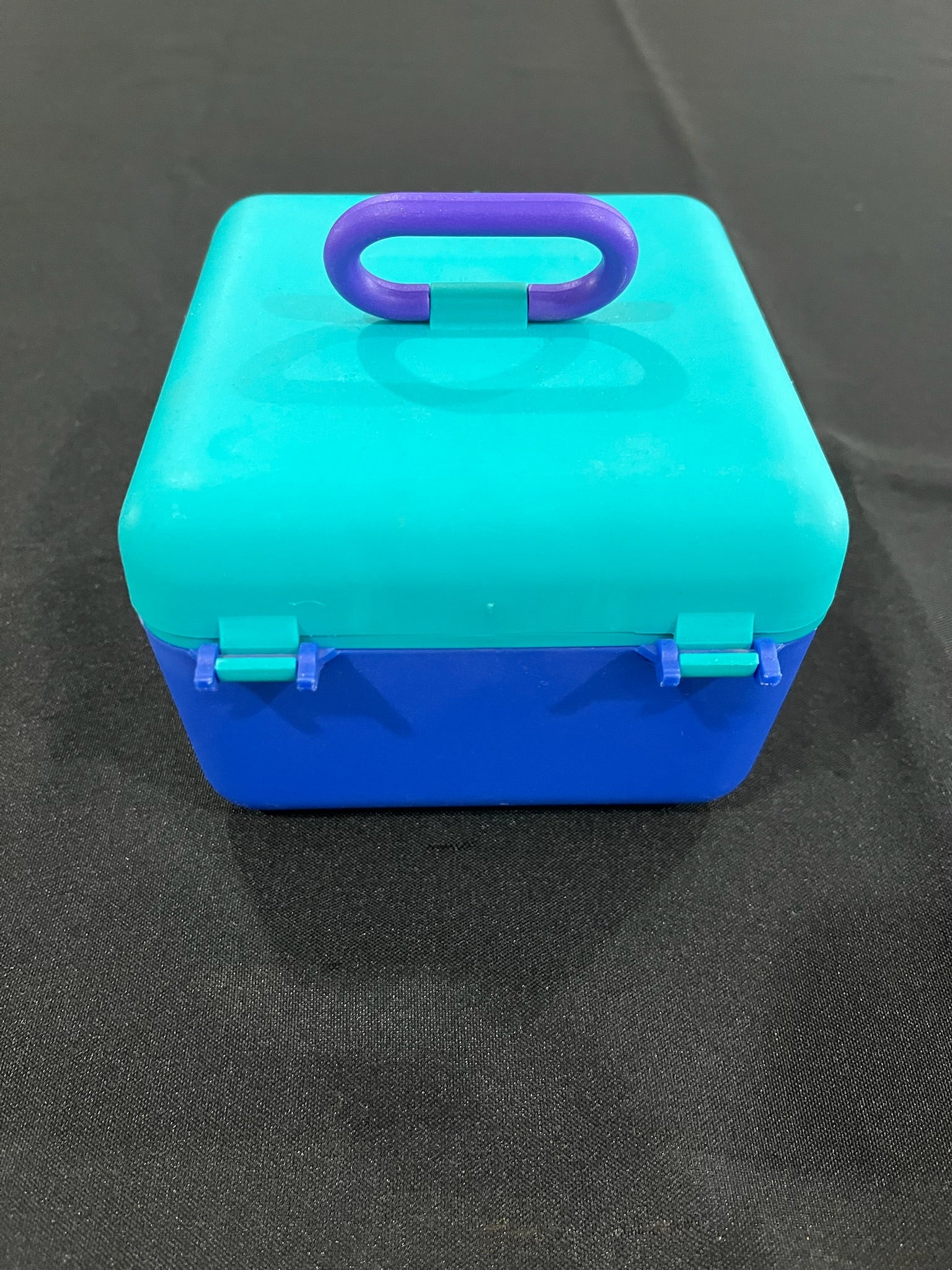 Small Square Plastic Organizer Case With Removable Tray image 2