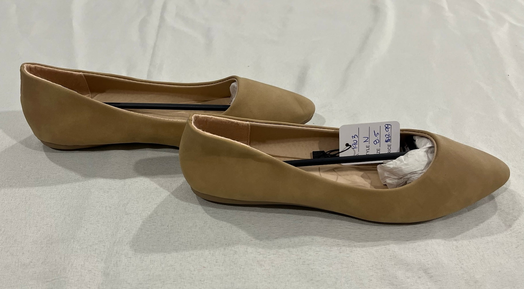Women’s Nude Slip On Shoes image 1