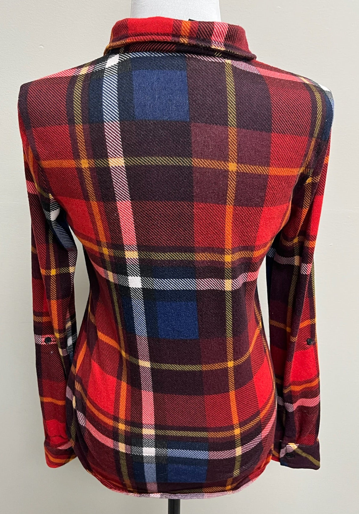 Used Women’s Red Flannel Shirt