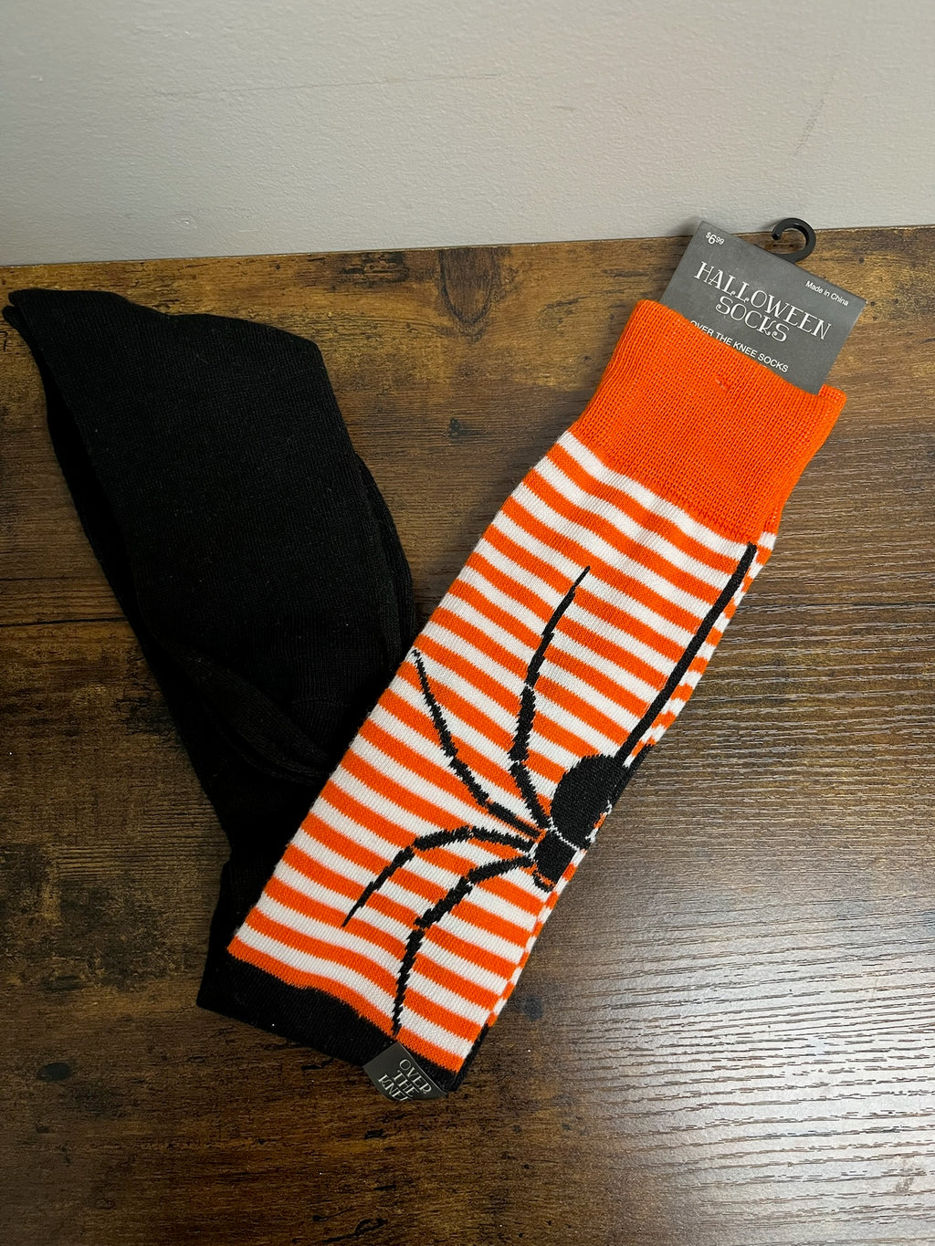 Womens Over The Knee Halloween Socks
