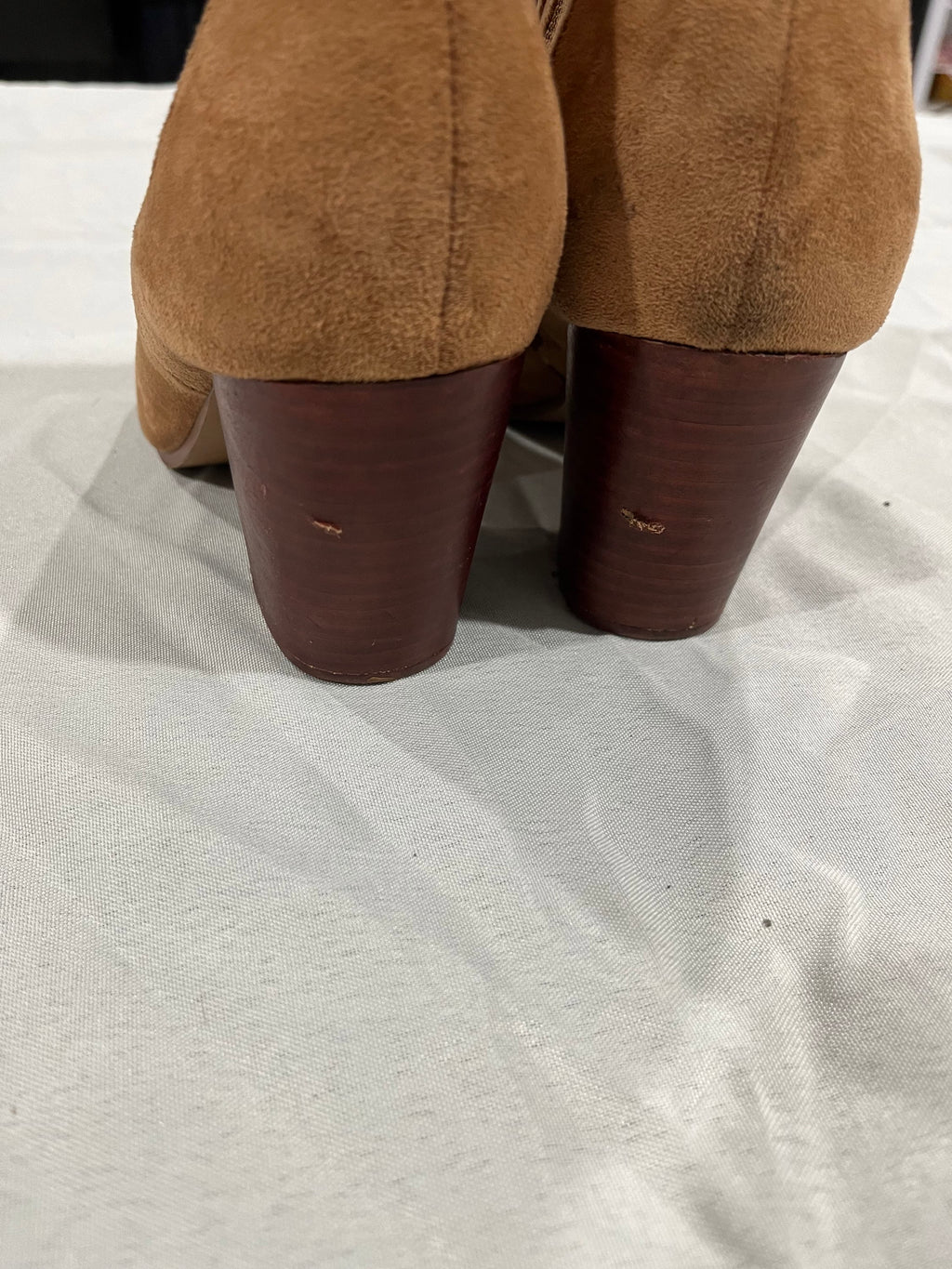 Brown Heeled Boots image 5