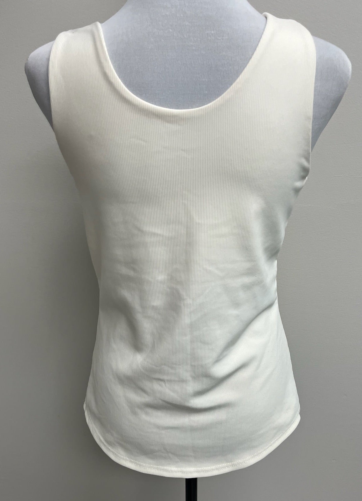 Women’s Cream Colored Tank Top With Padding