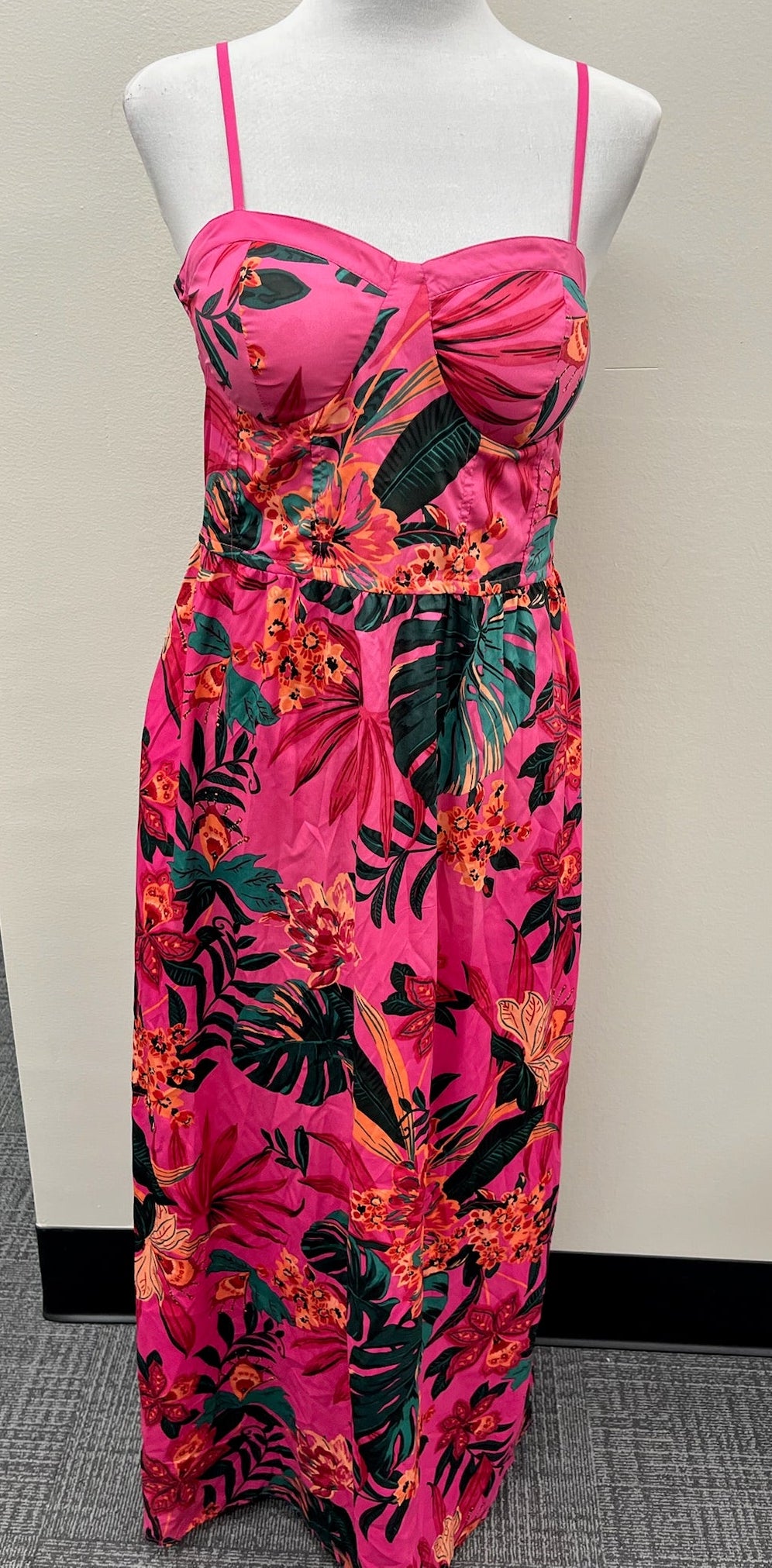 New Women’s Pink Floral Dress